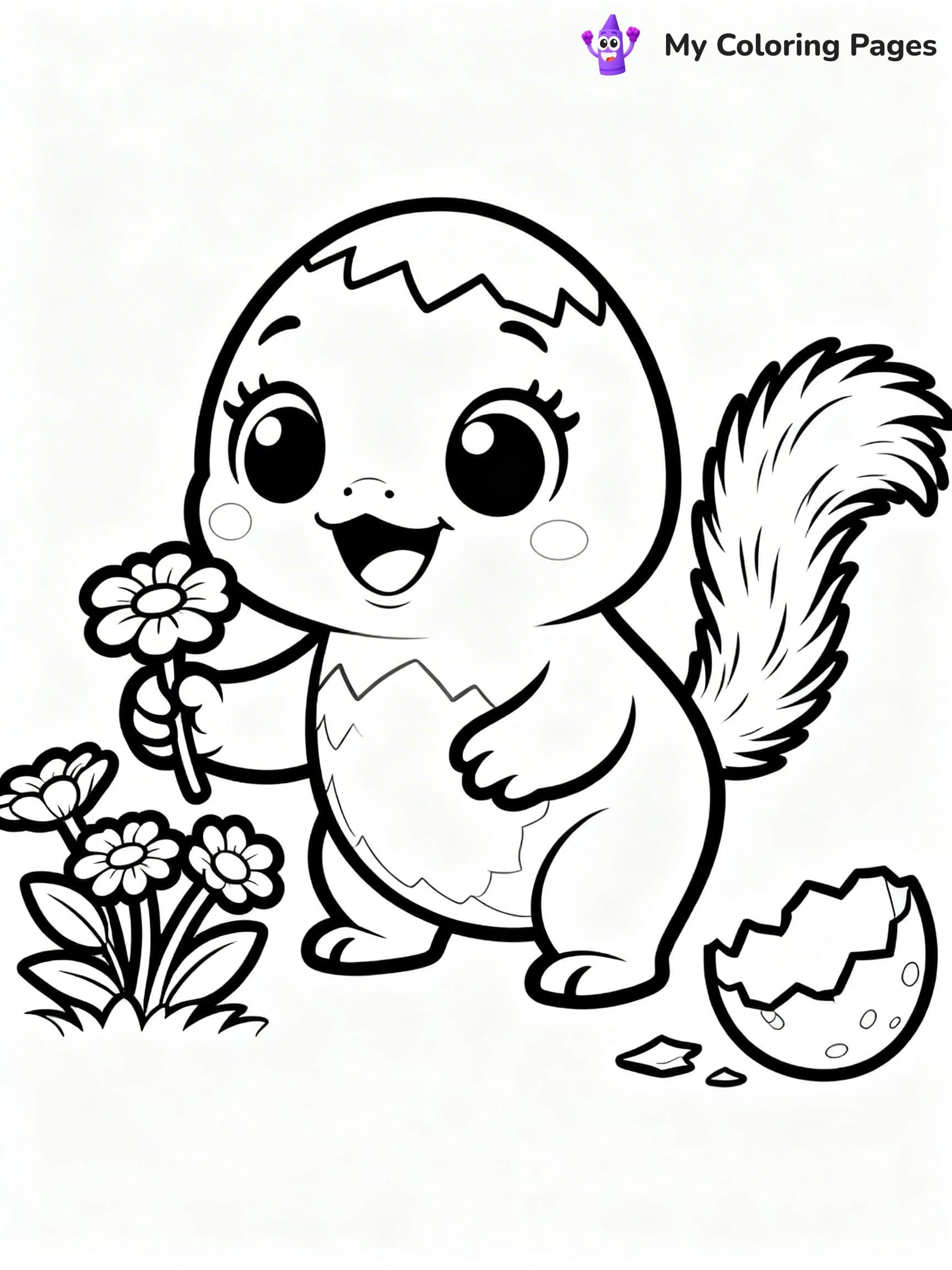 Hatchimals Coloring Pages - 3