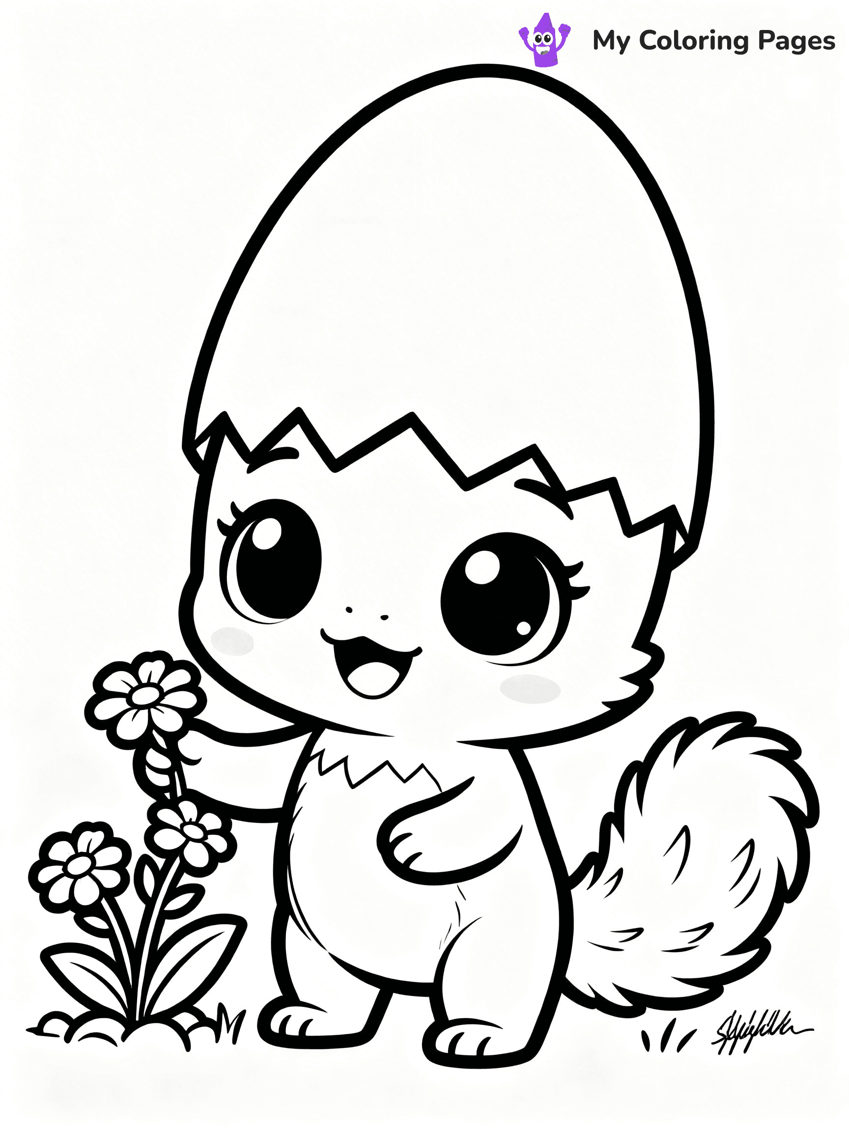 Hatchimals Coloring Pages - 2