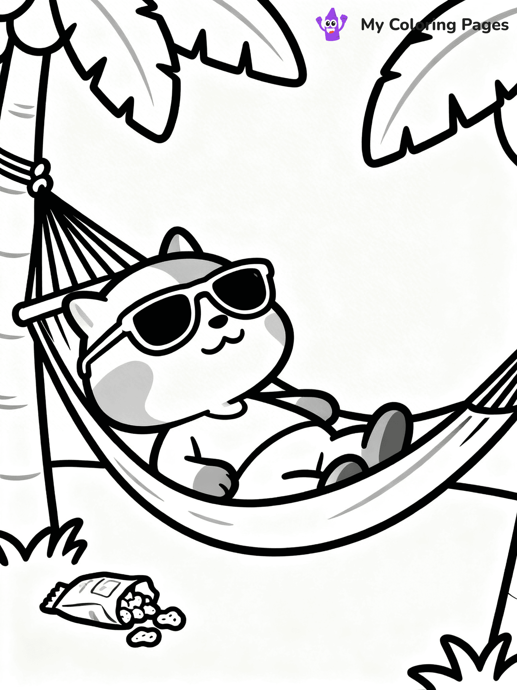 Animal Crossing Coloring Pages - 51