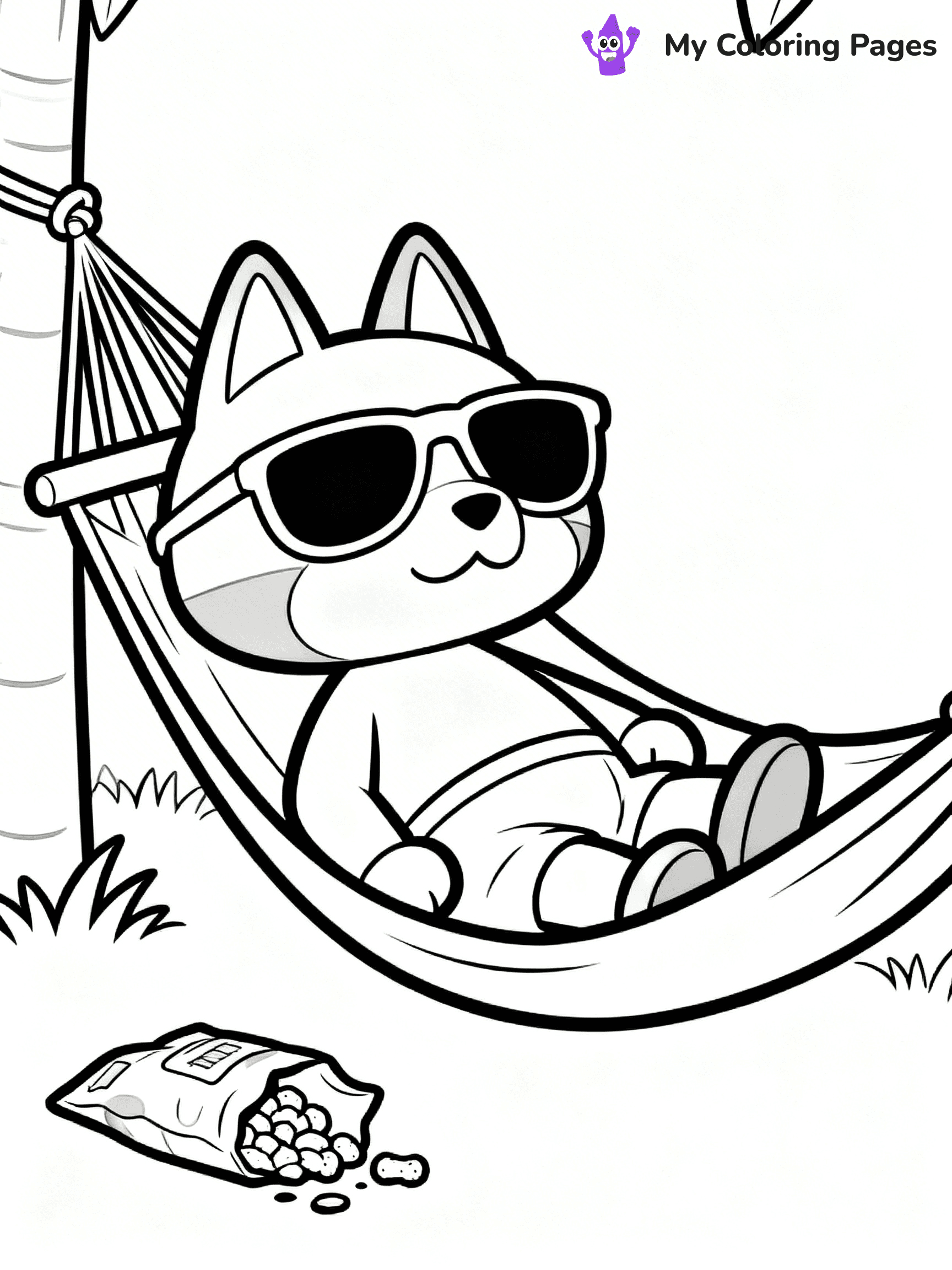 Animal Crossing Coloring Pages - 49
