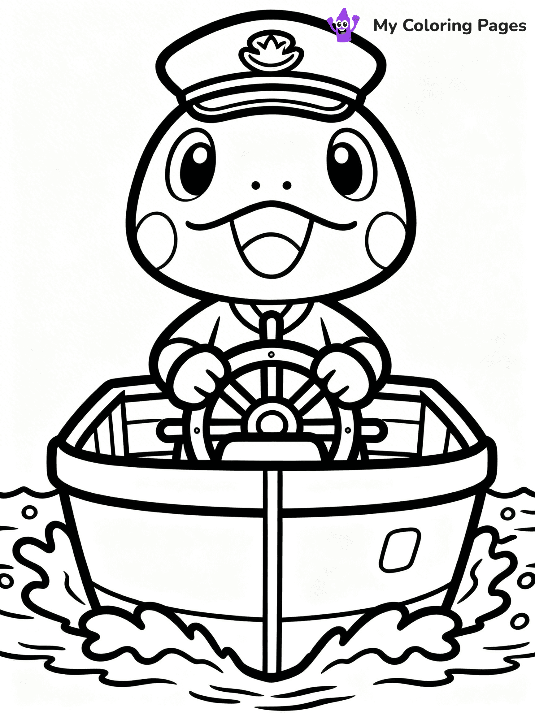 Animal Crossing Coloring Pages - 34