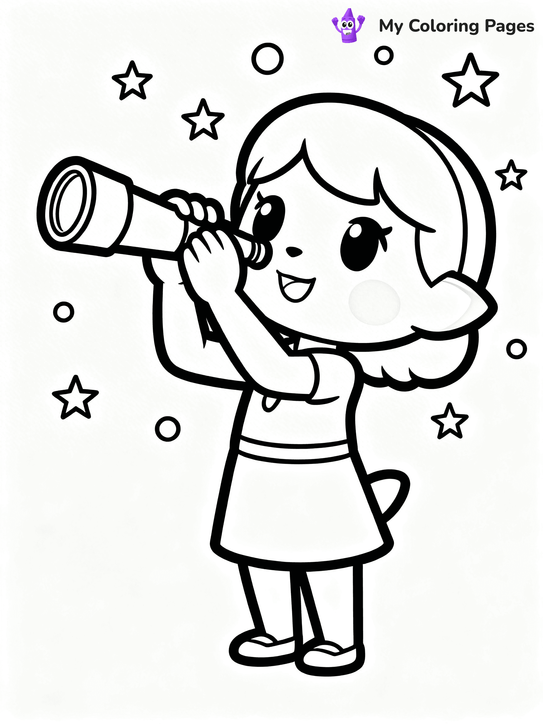 Animal Crossing Coloring Pages - 32
