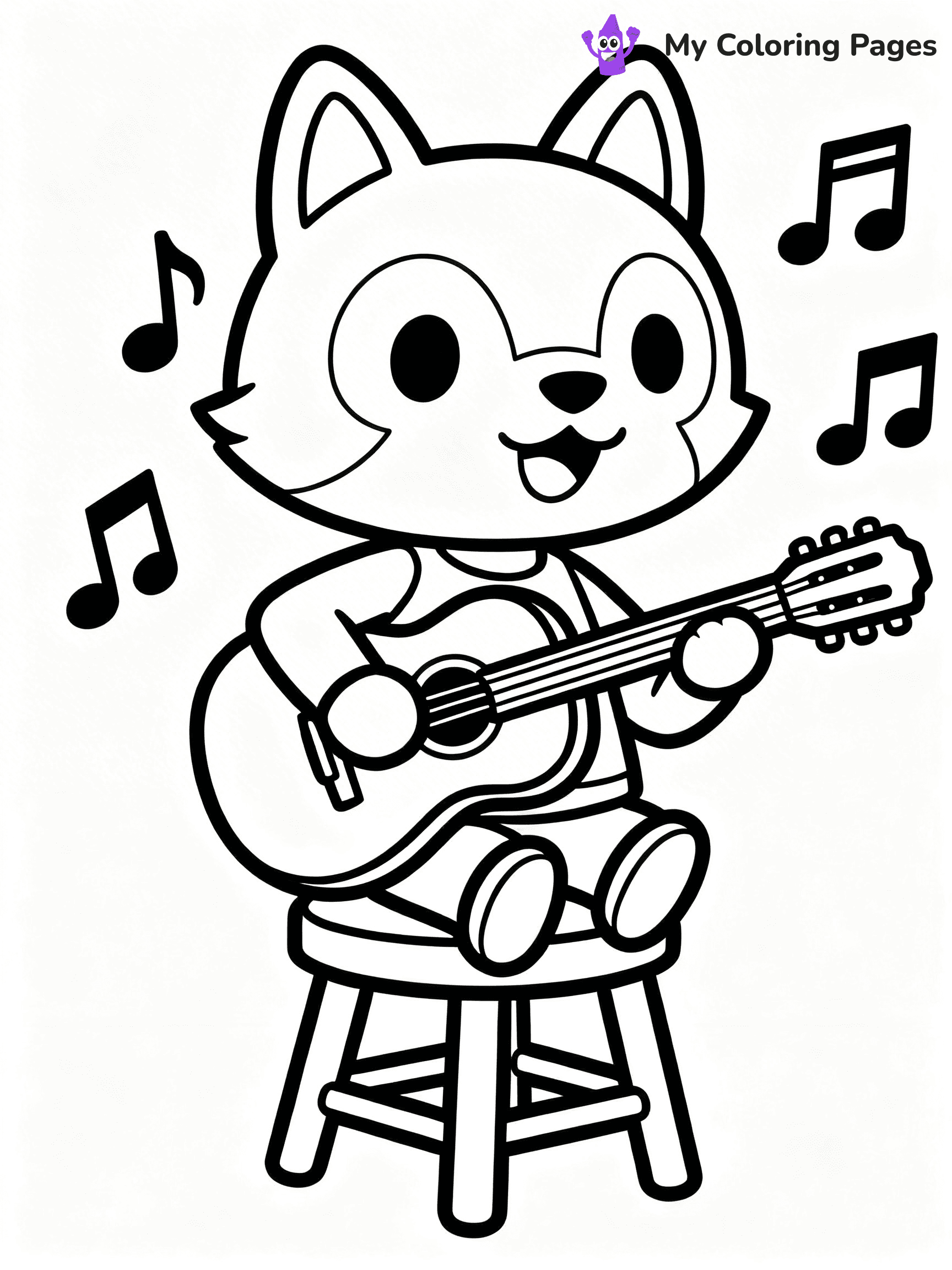 Animal Crossing Coloring Pages - 29