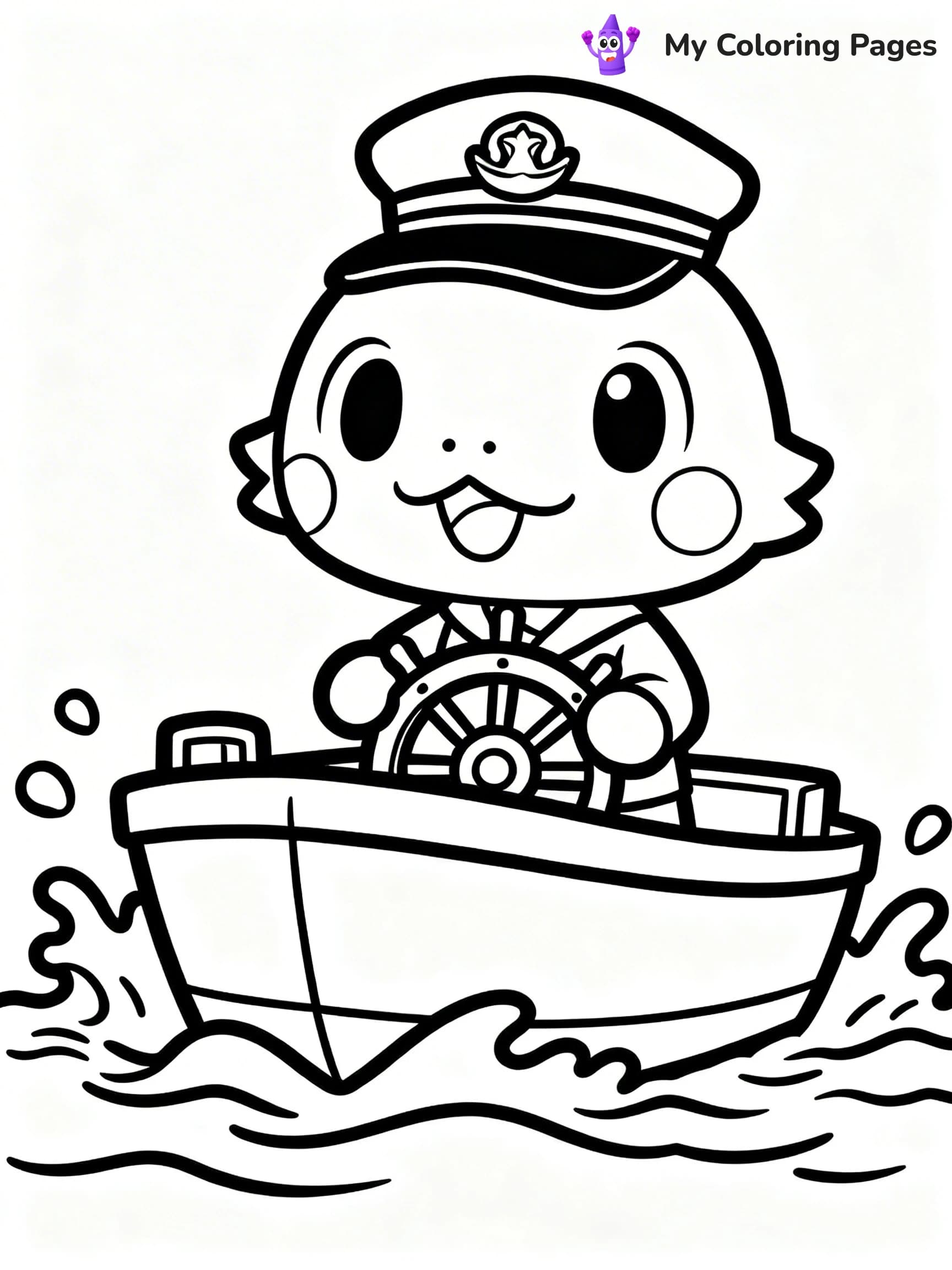 Animal Crossing Coloring Pages - 24