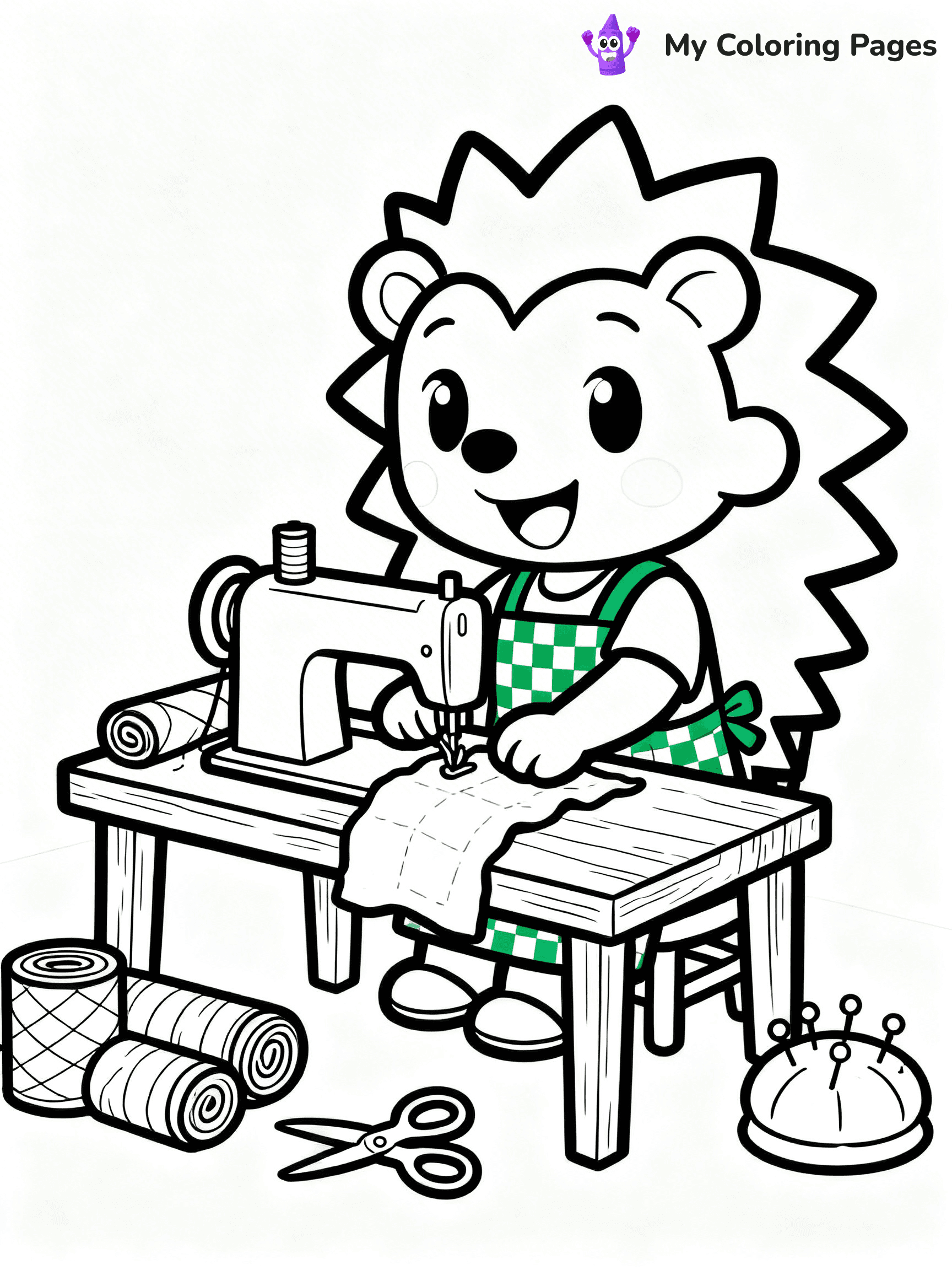 Animal Crossing Coloring Pages - 12