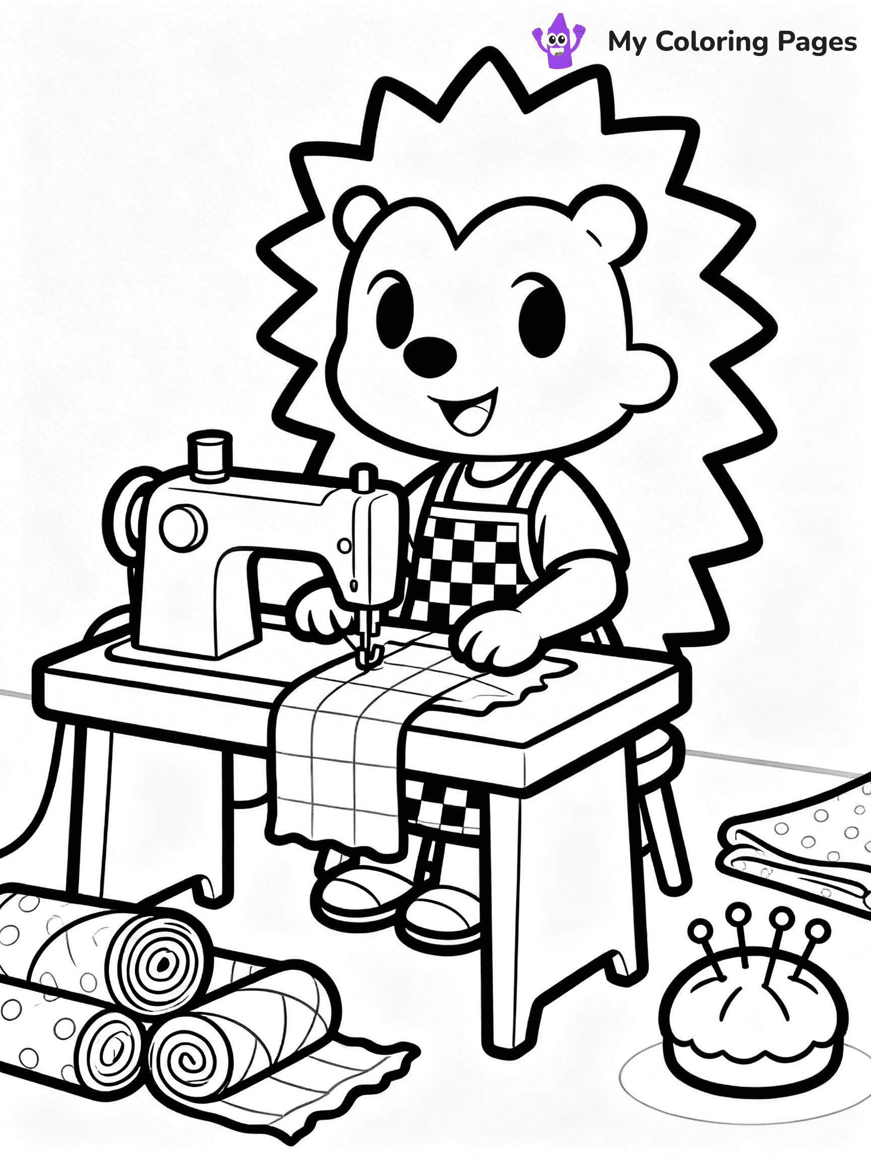 Animal Crossing Coloring Pages - 9