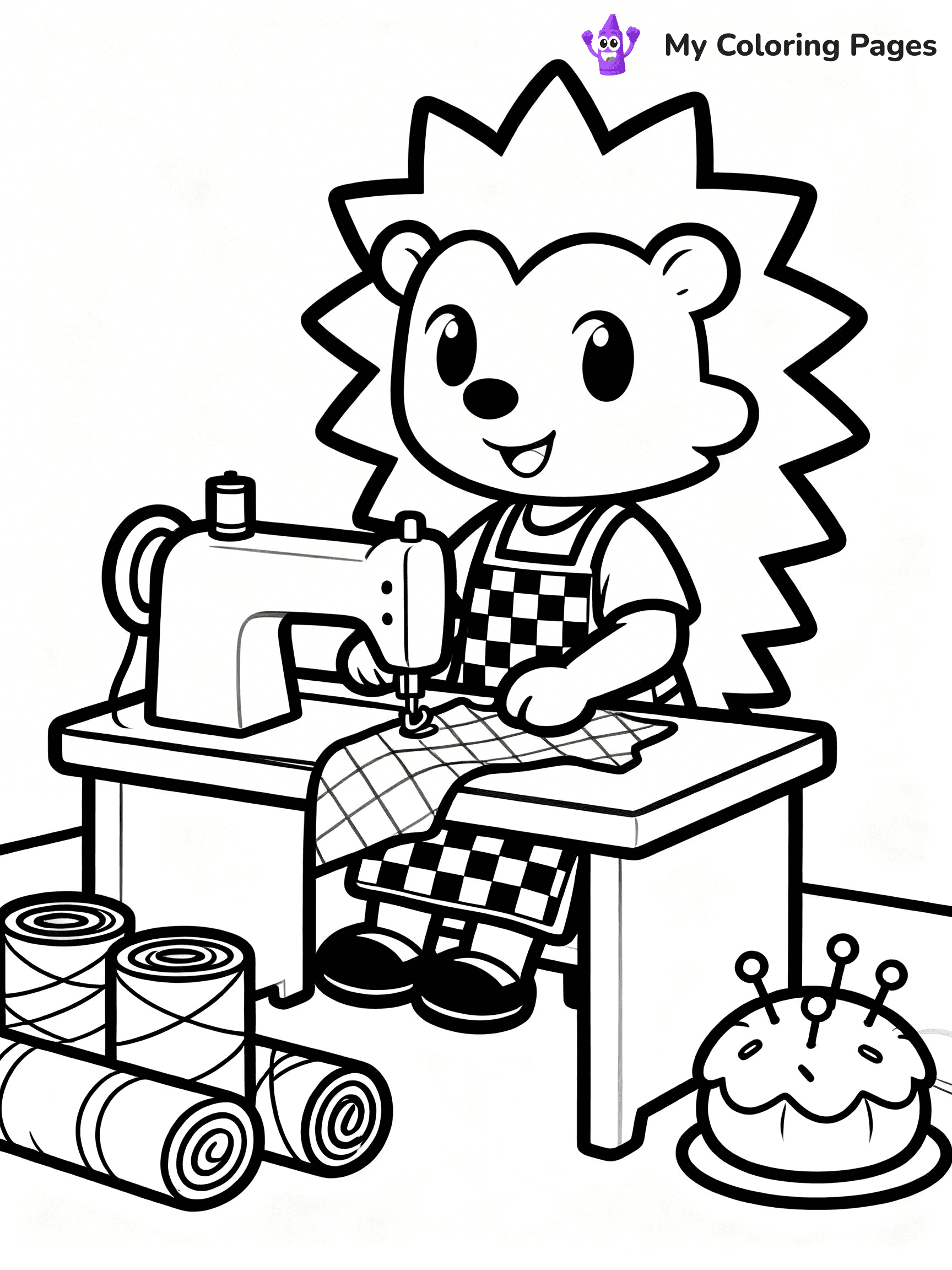 Animal Crossing Coloring Pages - 8