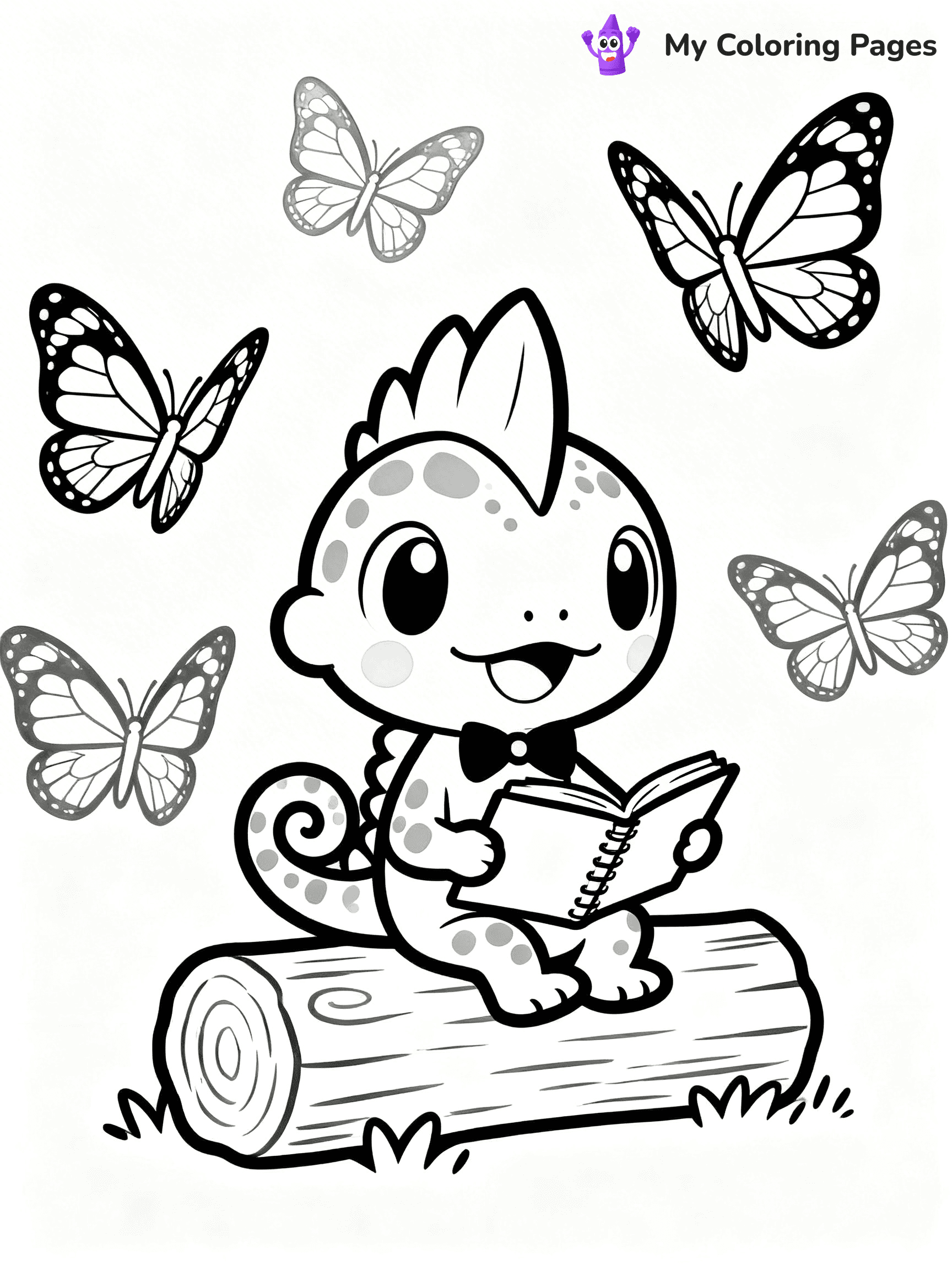Animal Crossing Coloring Pages - 1