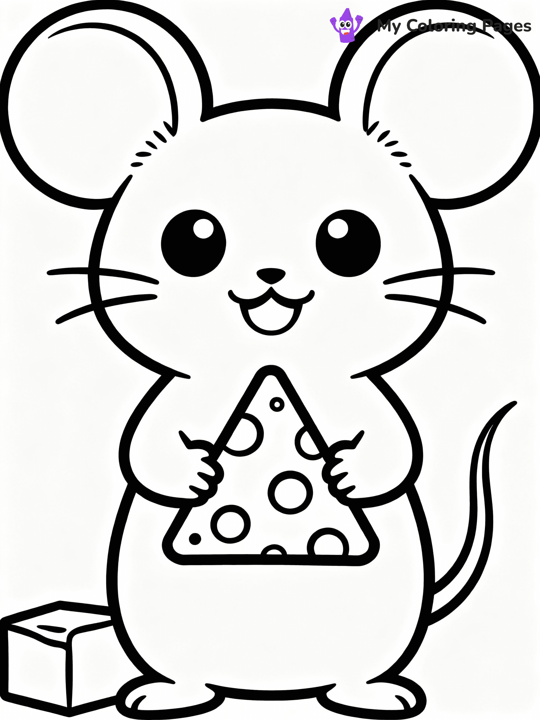 Mouse Coloring Pages - 36