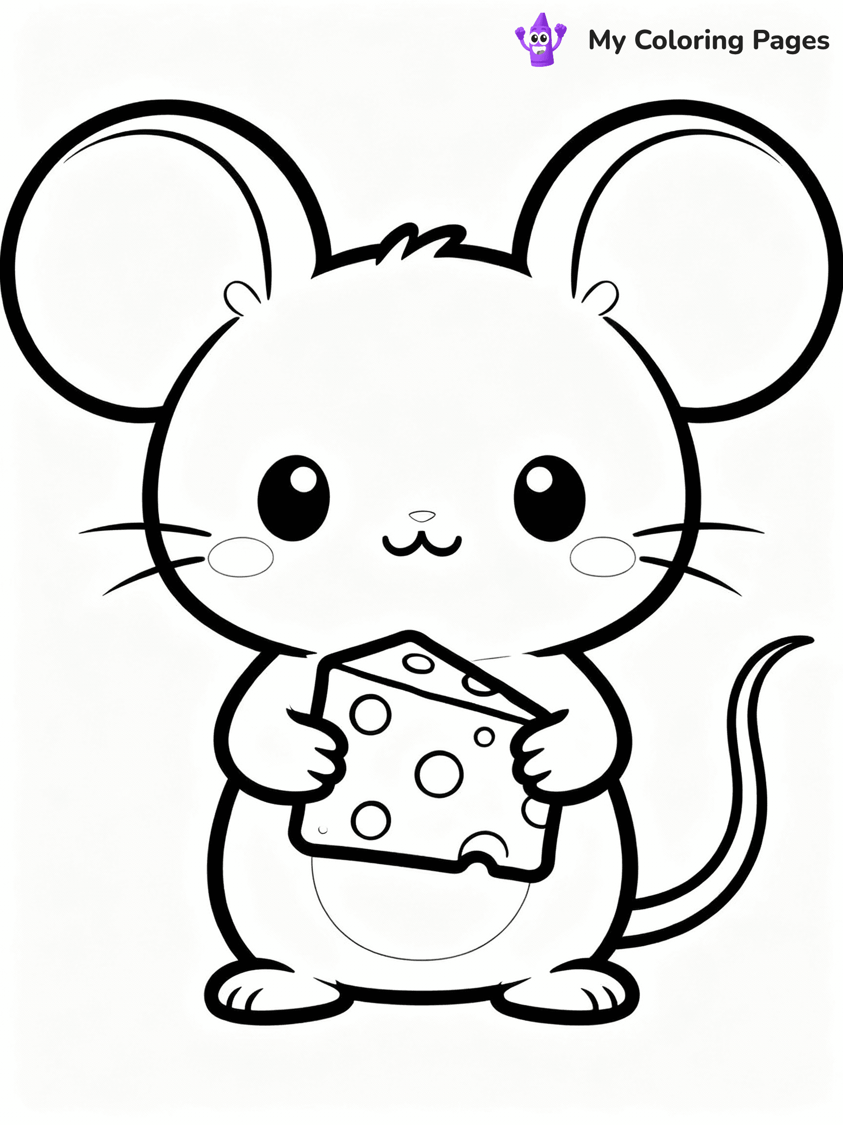 Mouse Coloring Pages - 33