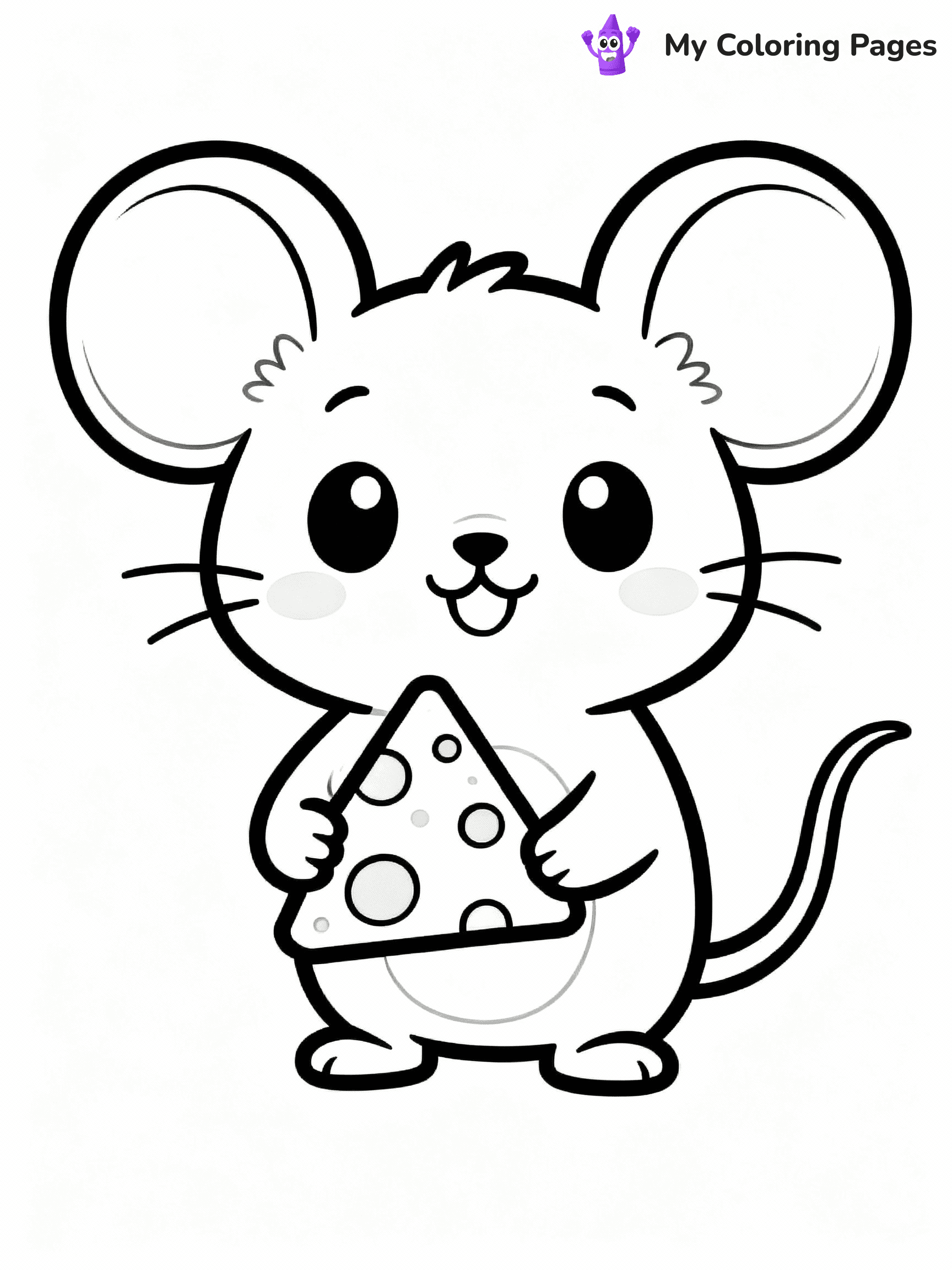 Mouse Coloring Pages - 31