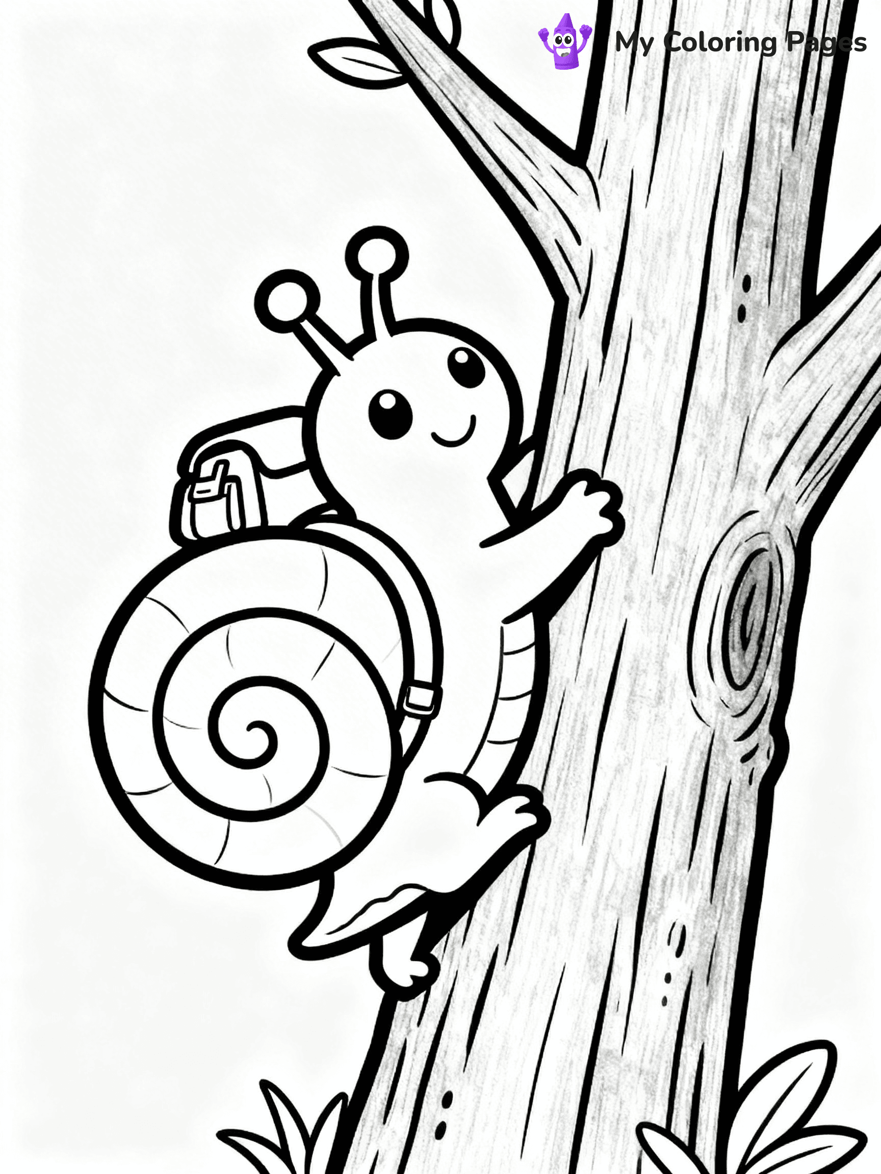 Snail Coloring Pages - 86