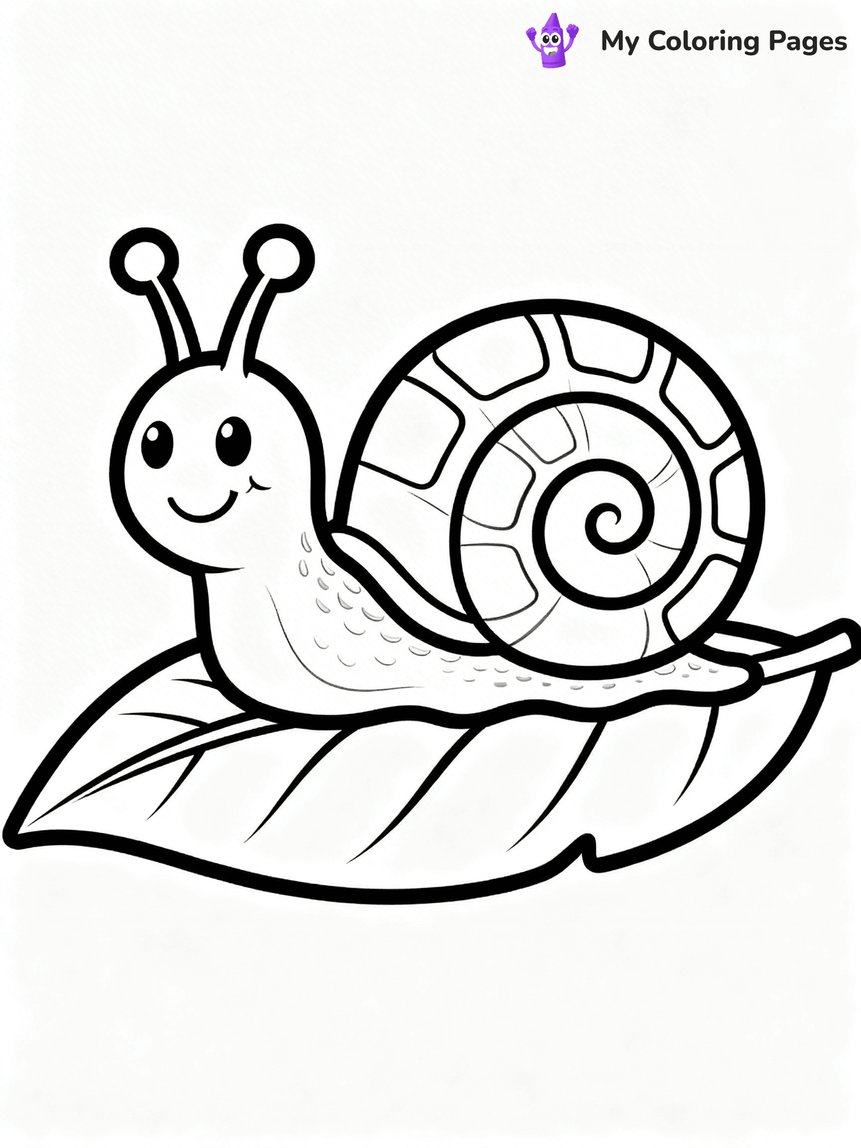 Snail Coloring Pages - 81