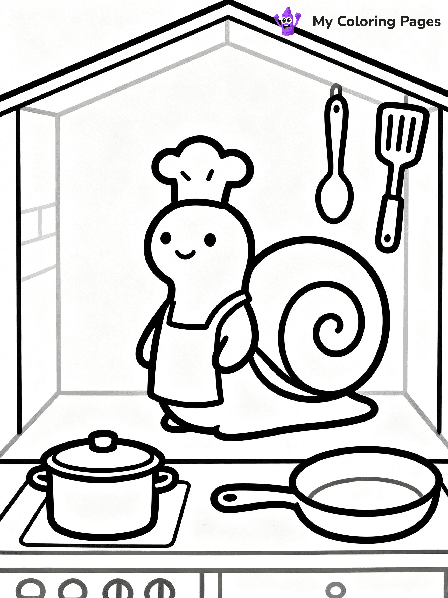 Snail Coloring Pages - 63