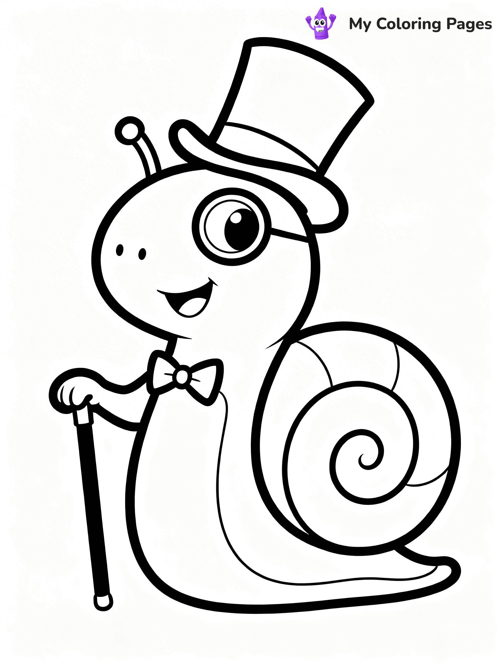 Snail Coloring Pages - 59
