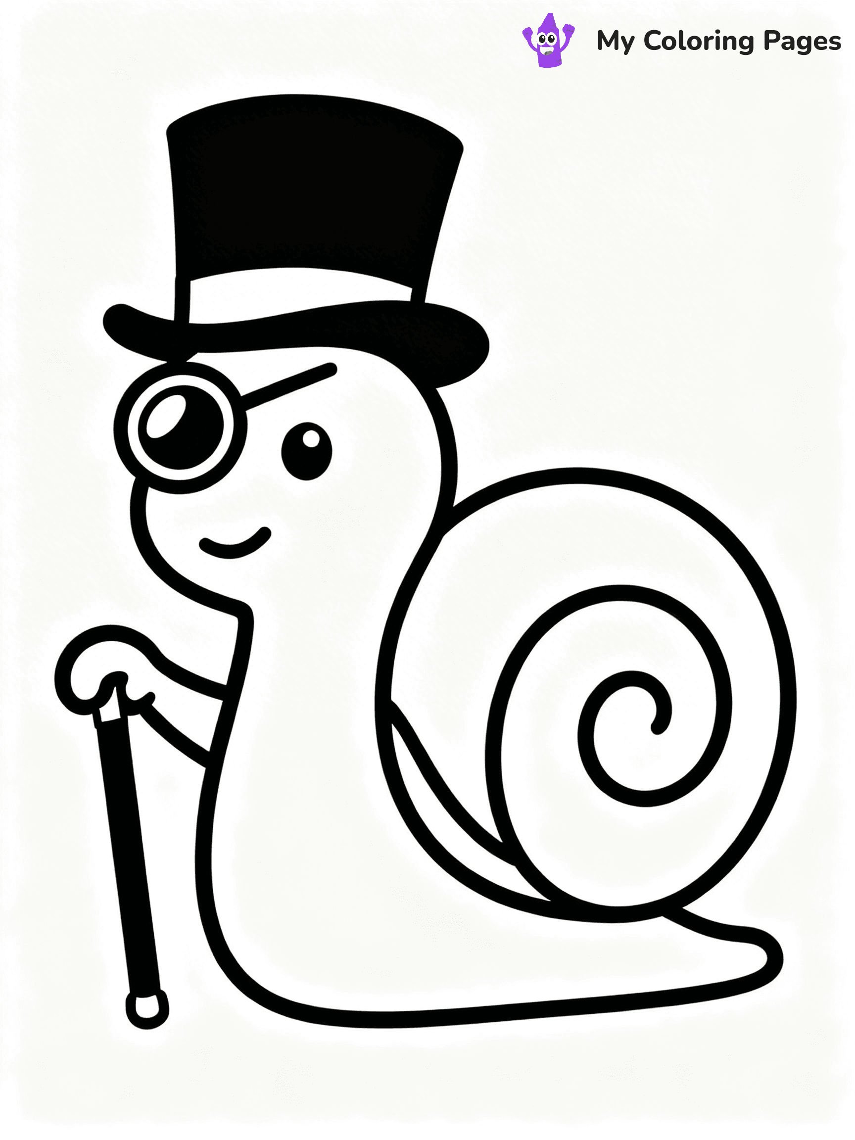 Snail Coloring Pages - 58