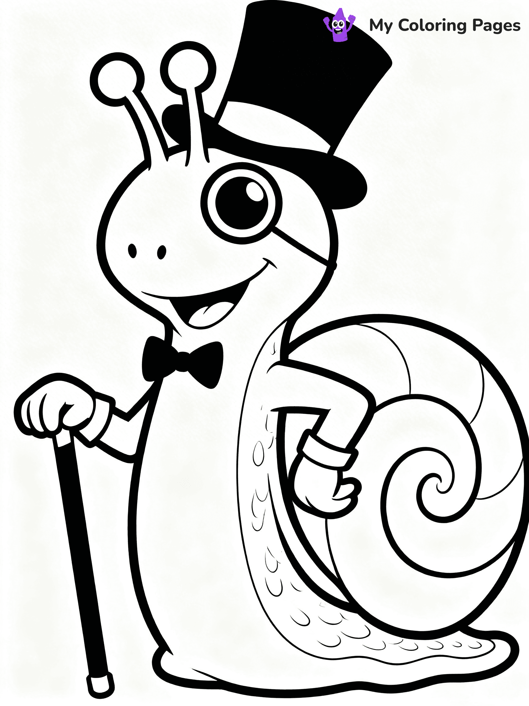 Snail Coloring Pages - 57
