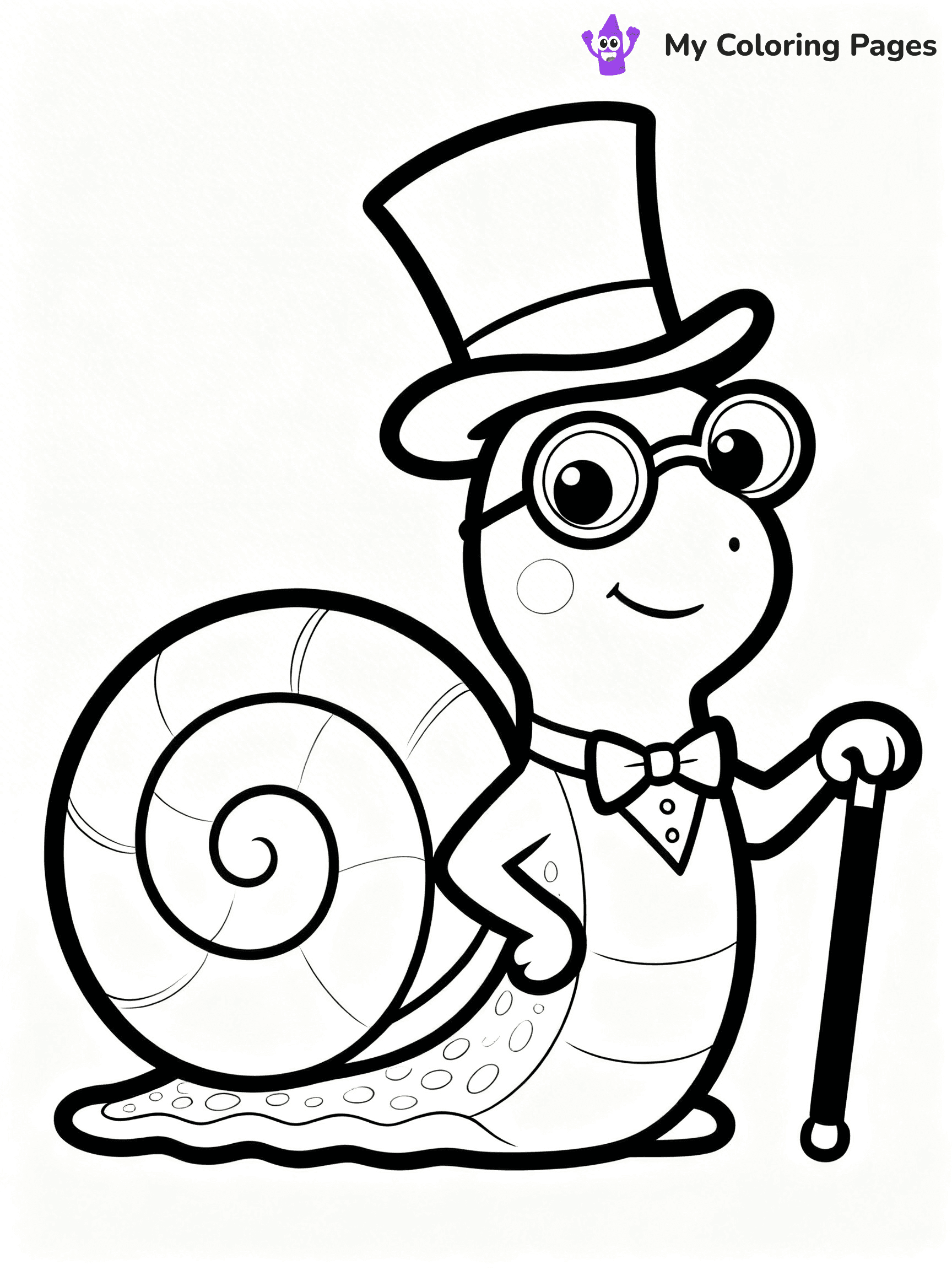Snail Coloring Pages - 55