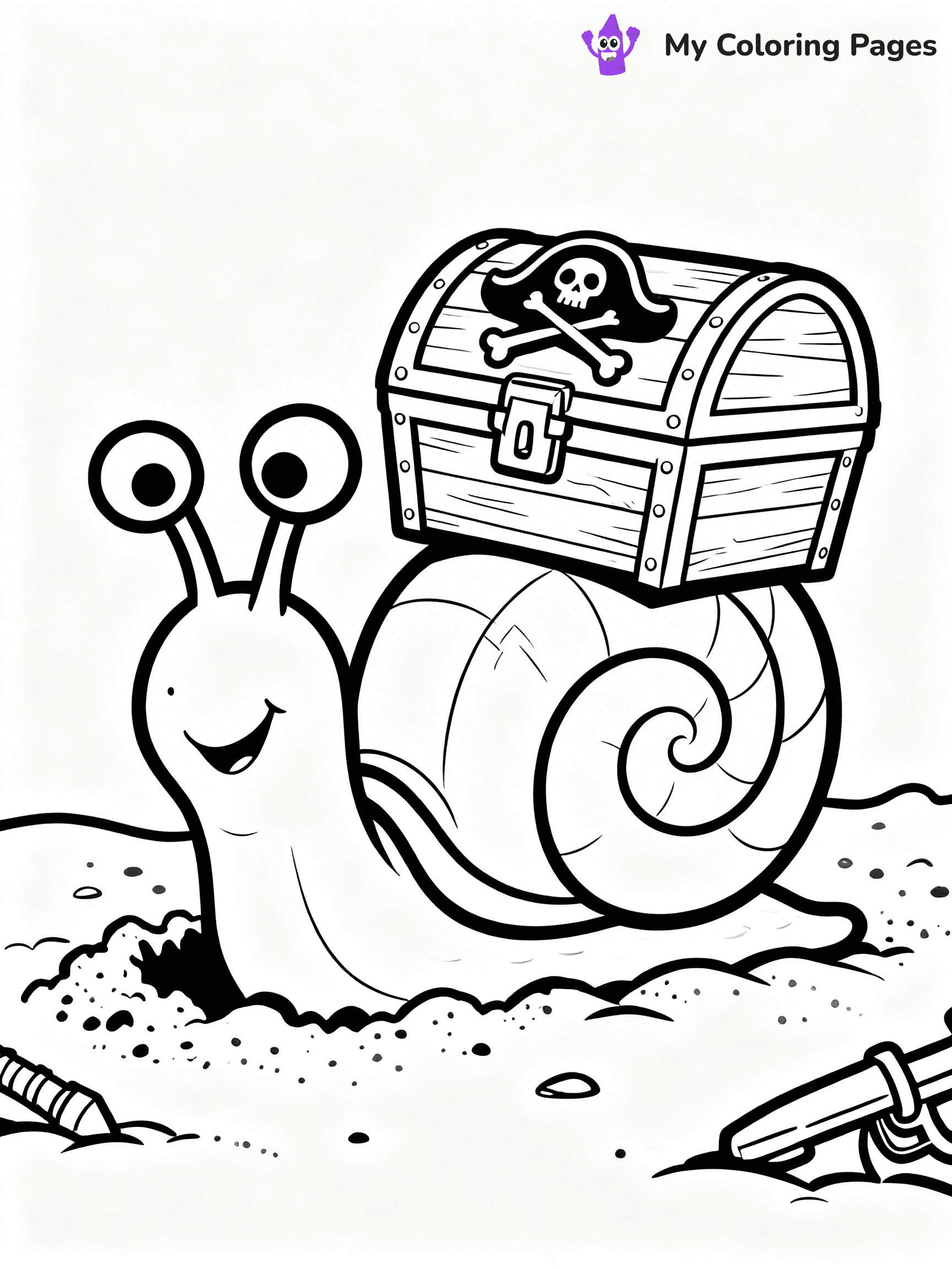 Snail Coloring Pages - 43