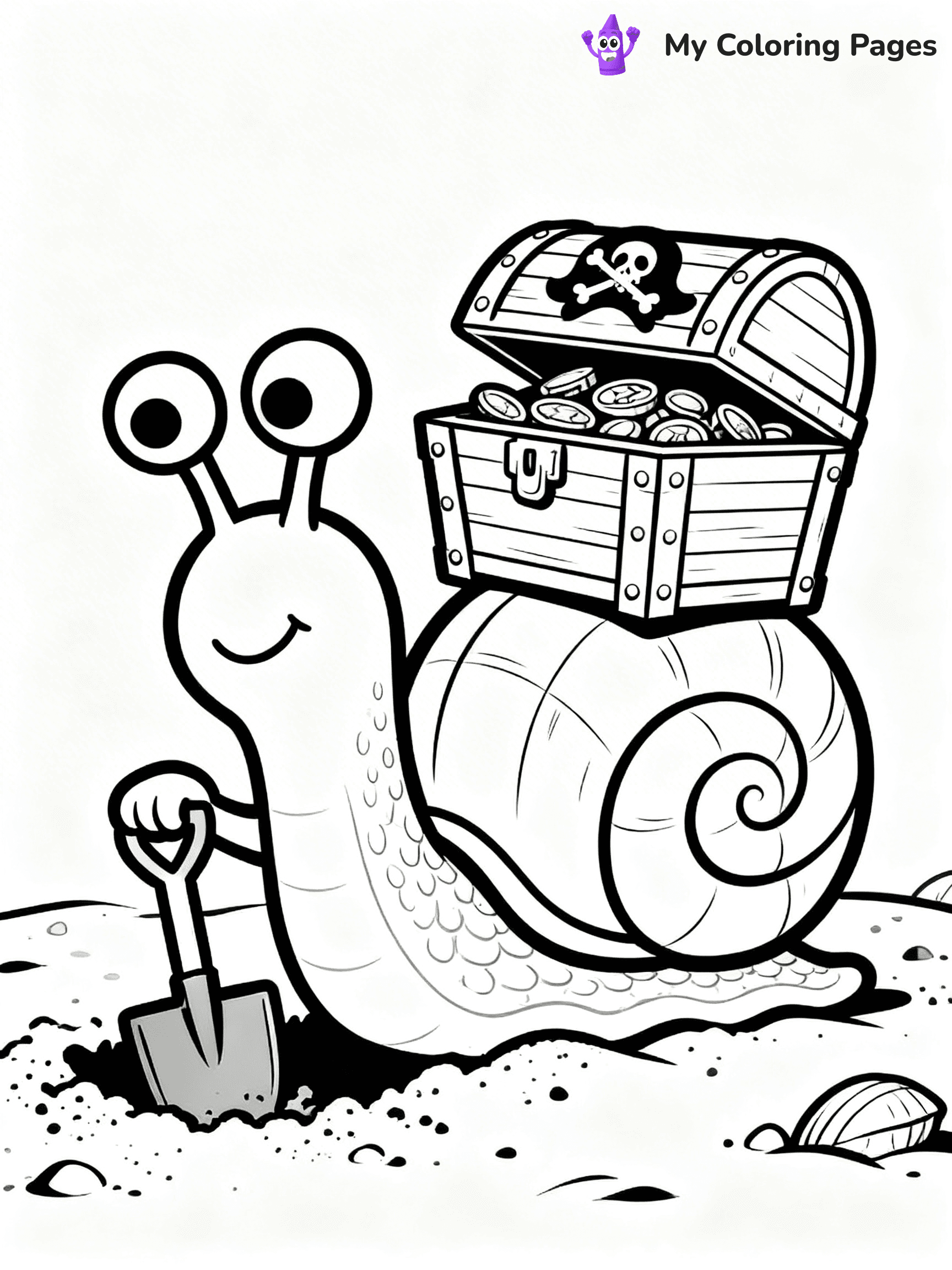 Snail Coloring Pages - 42