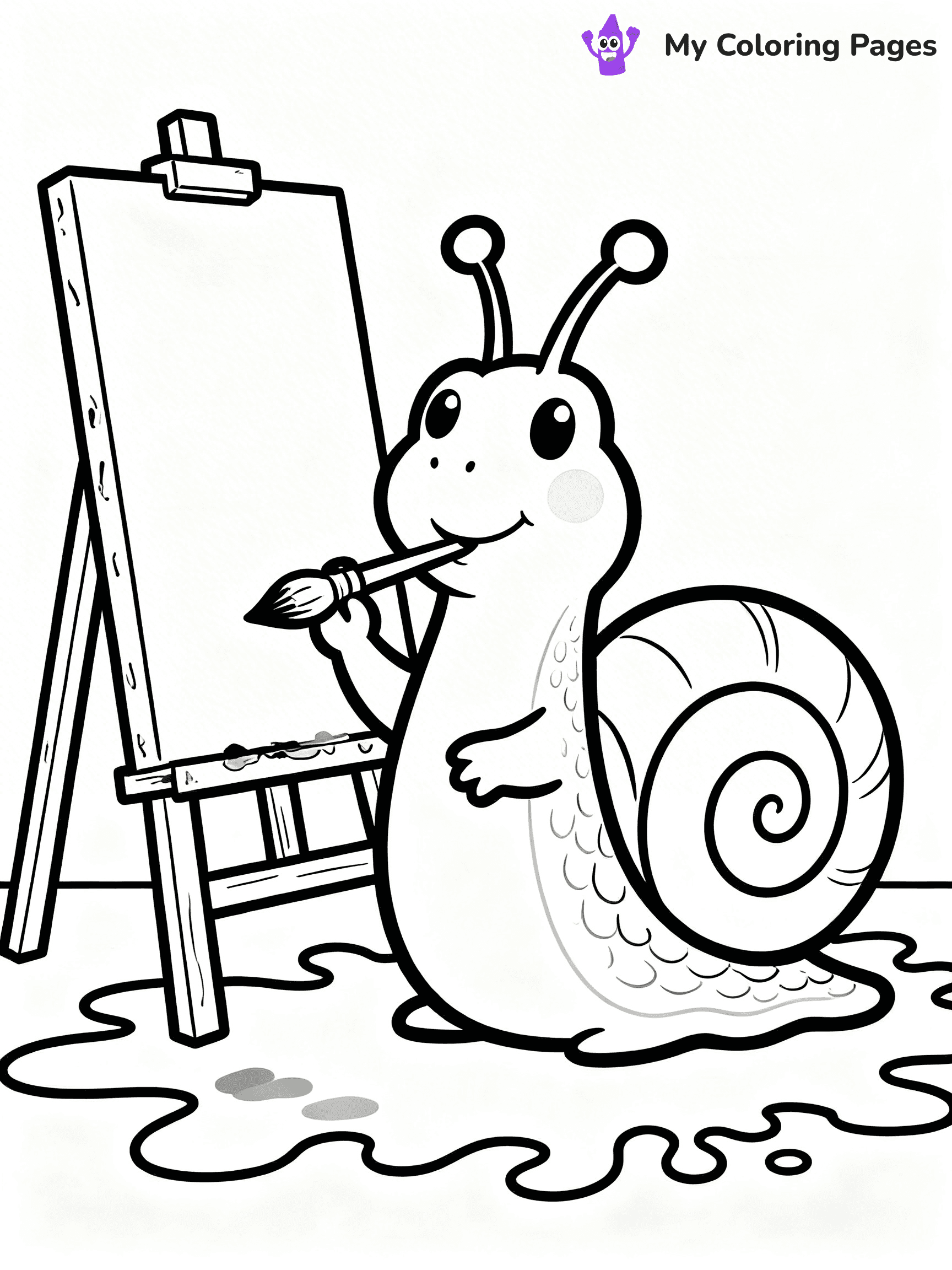 Snail Coloring Pages - 38