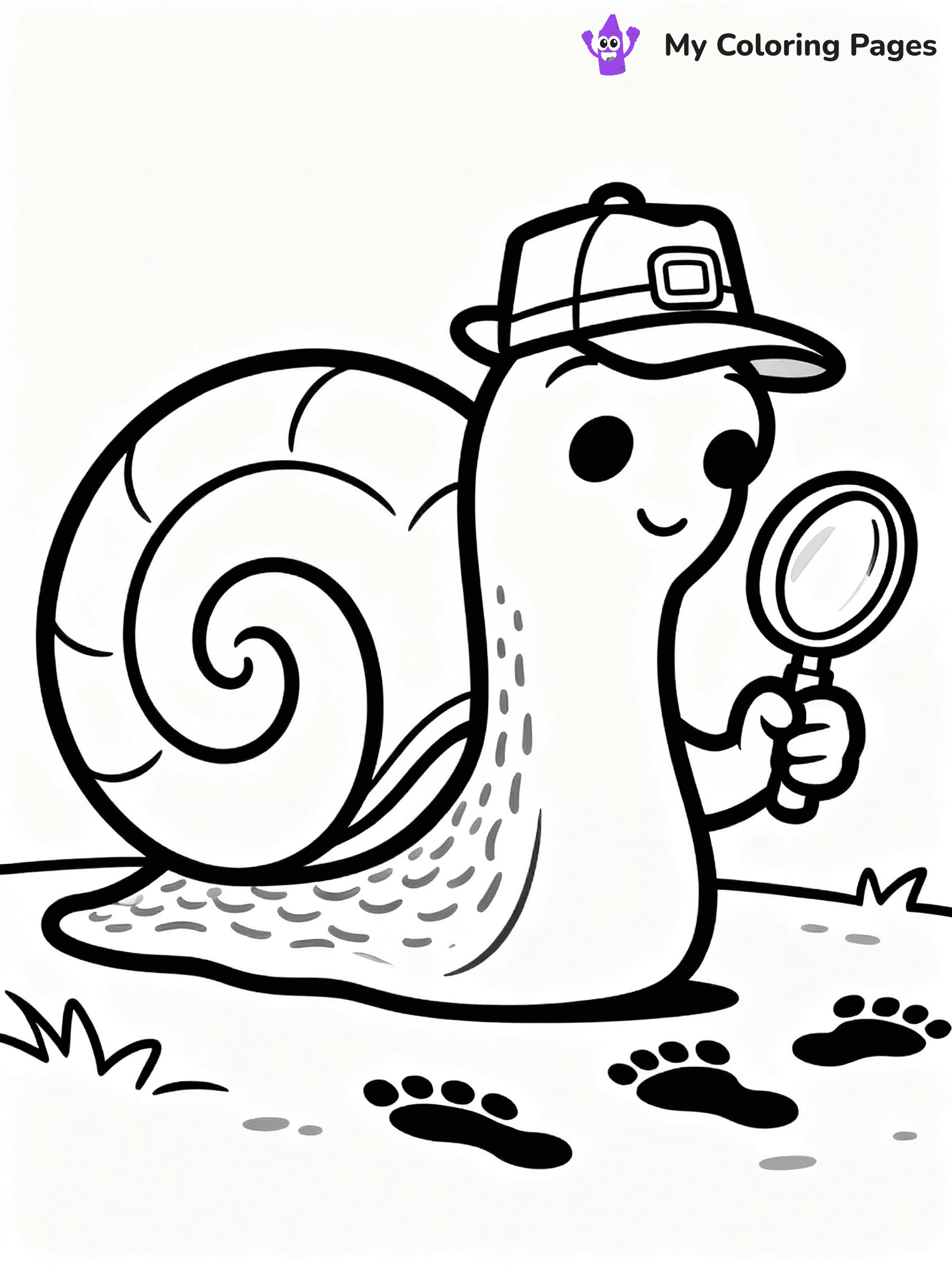 Snail Coloring Pages - 26
