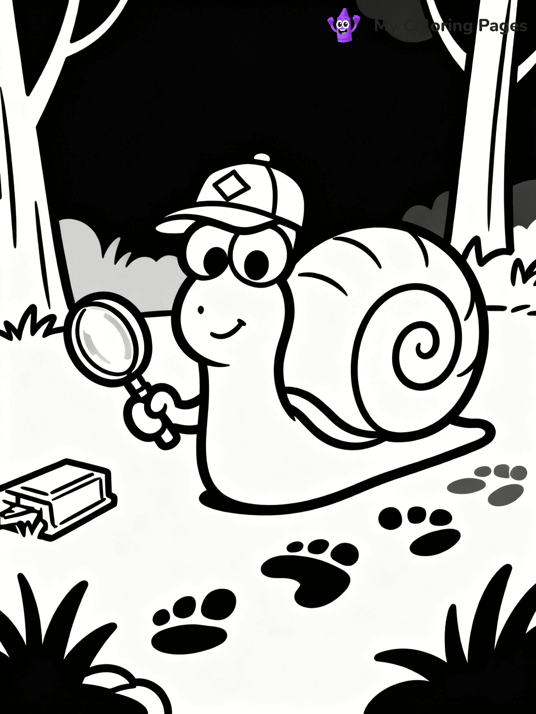 Snail Coloring Pages - 25
