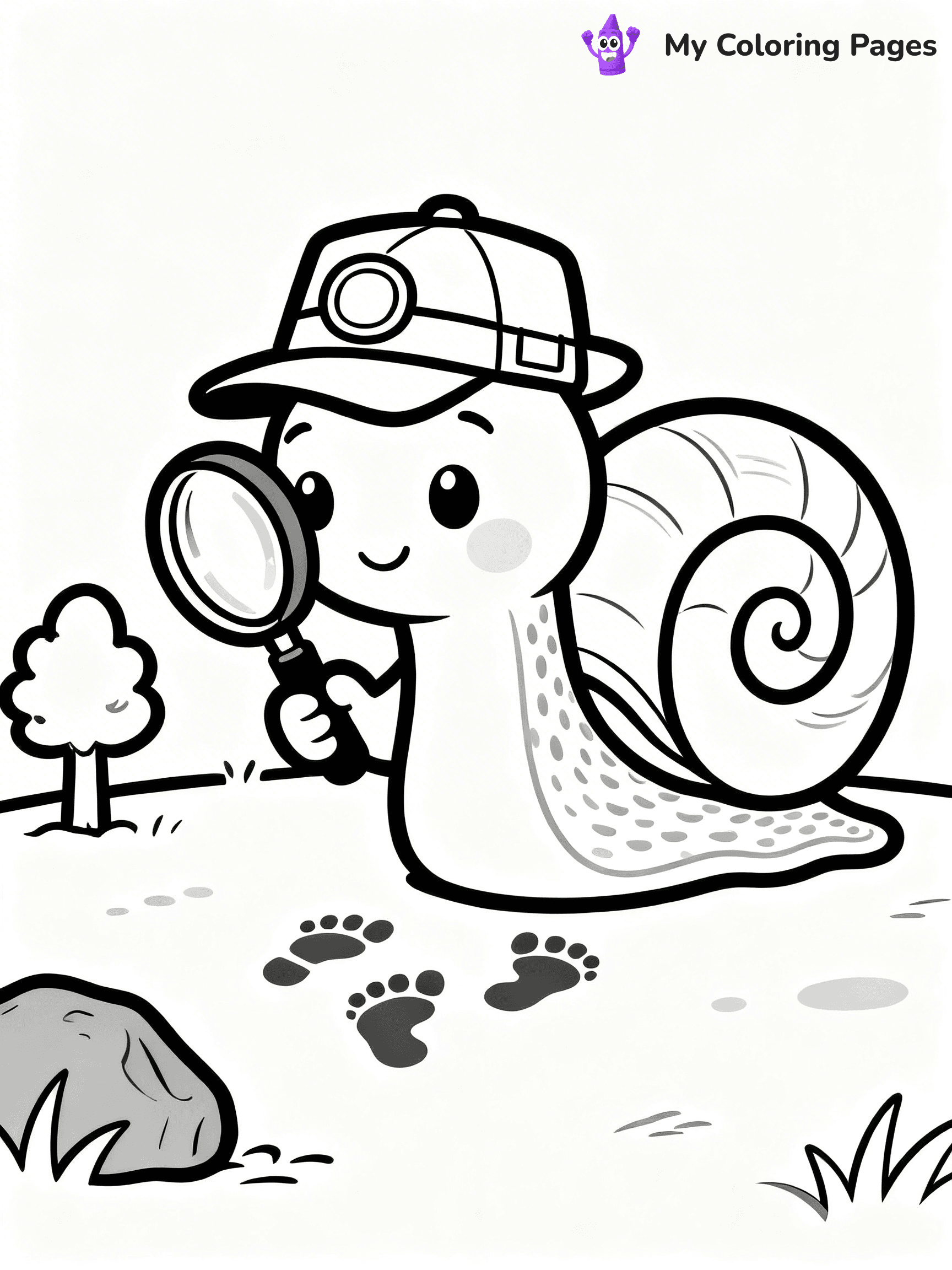 Snail Coloring Pages - 23