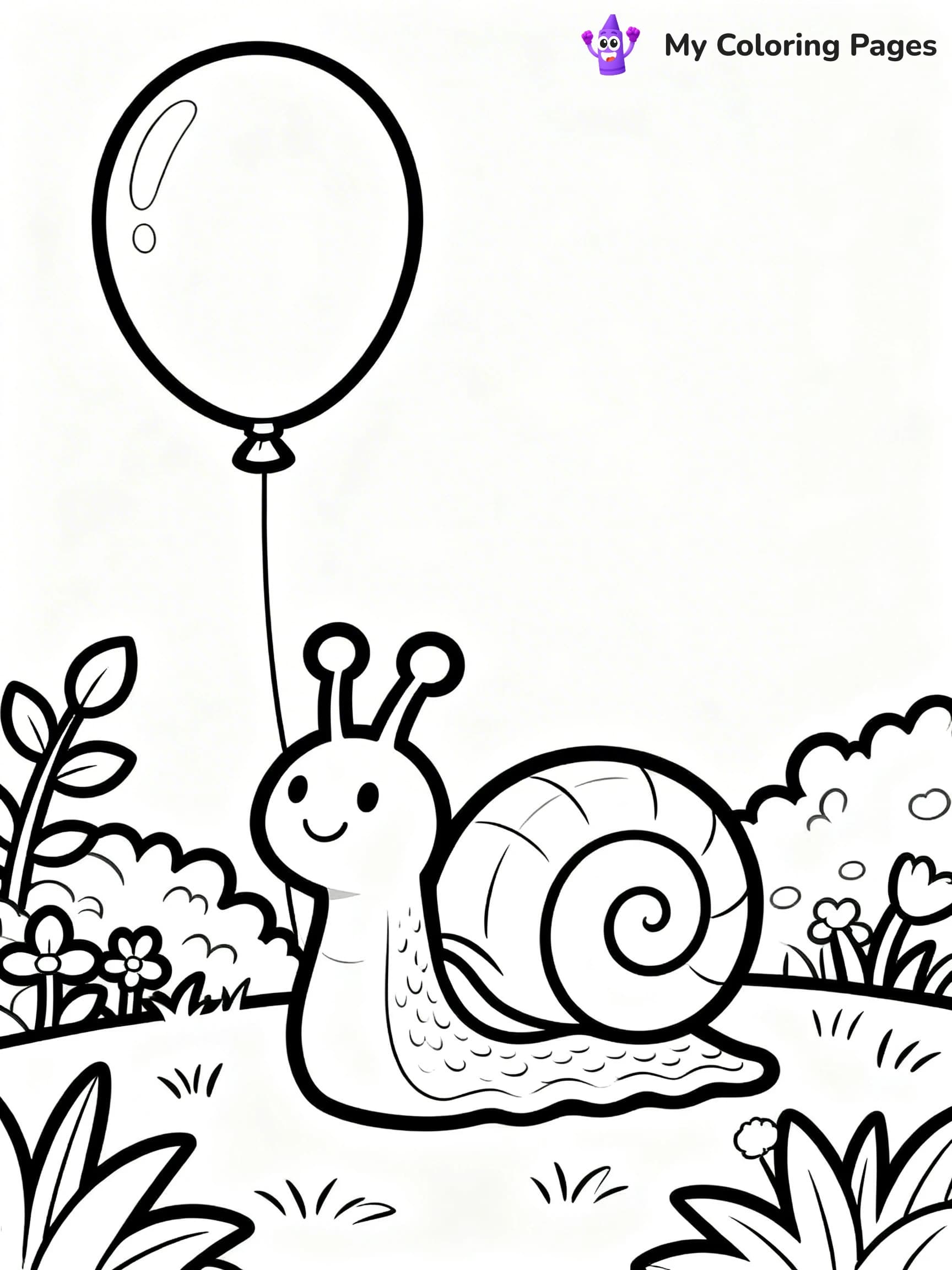 Snail Coloring Pages - 20