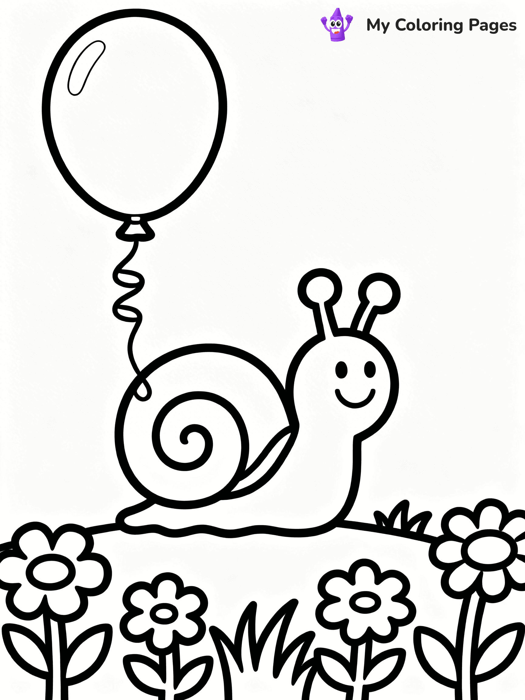 Snail Coloring Pages - 18