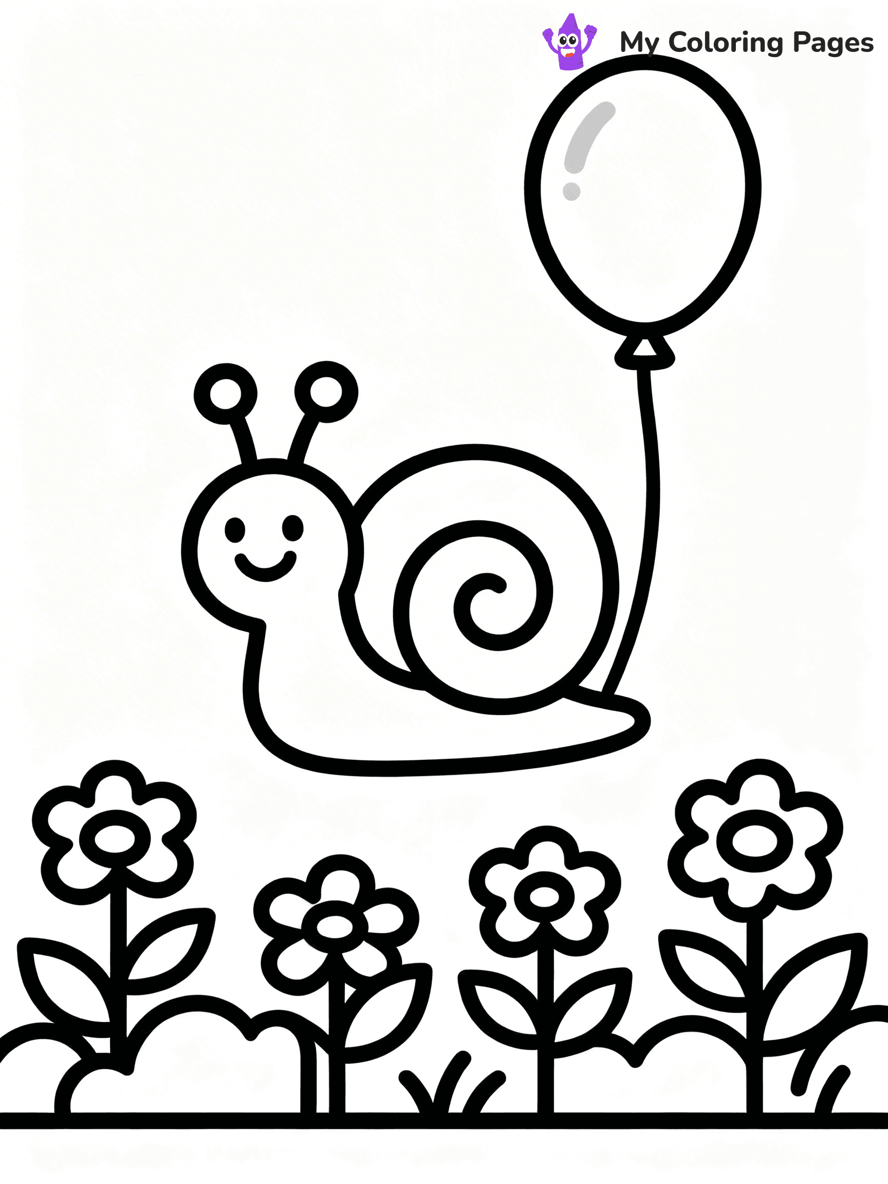 Snail Coloring Pages - 17