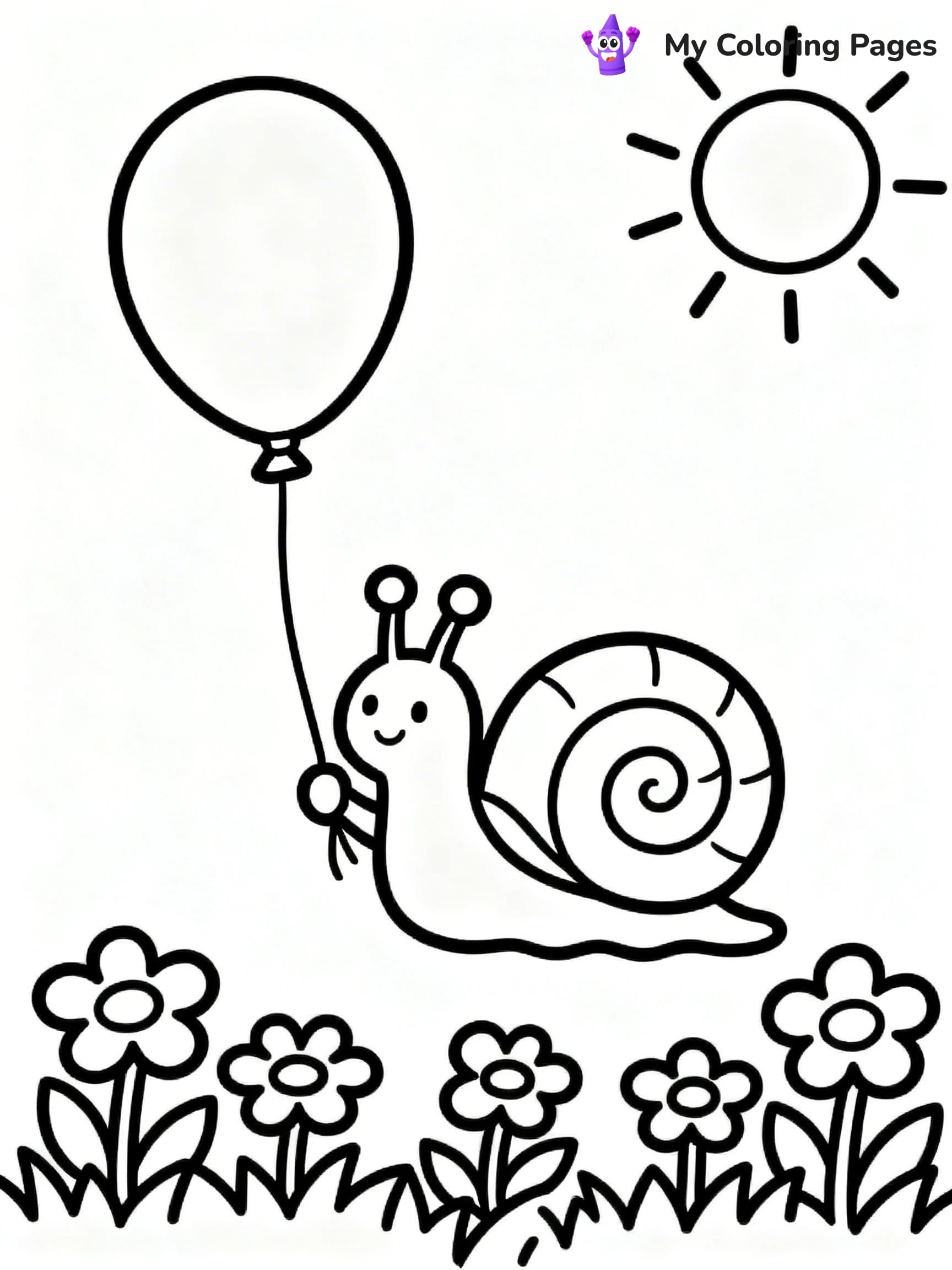 Snail Coloring Pages - 16