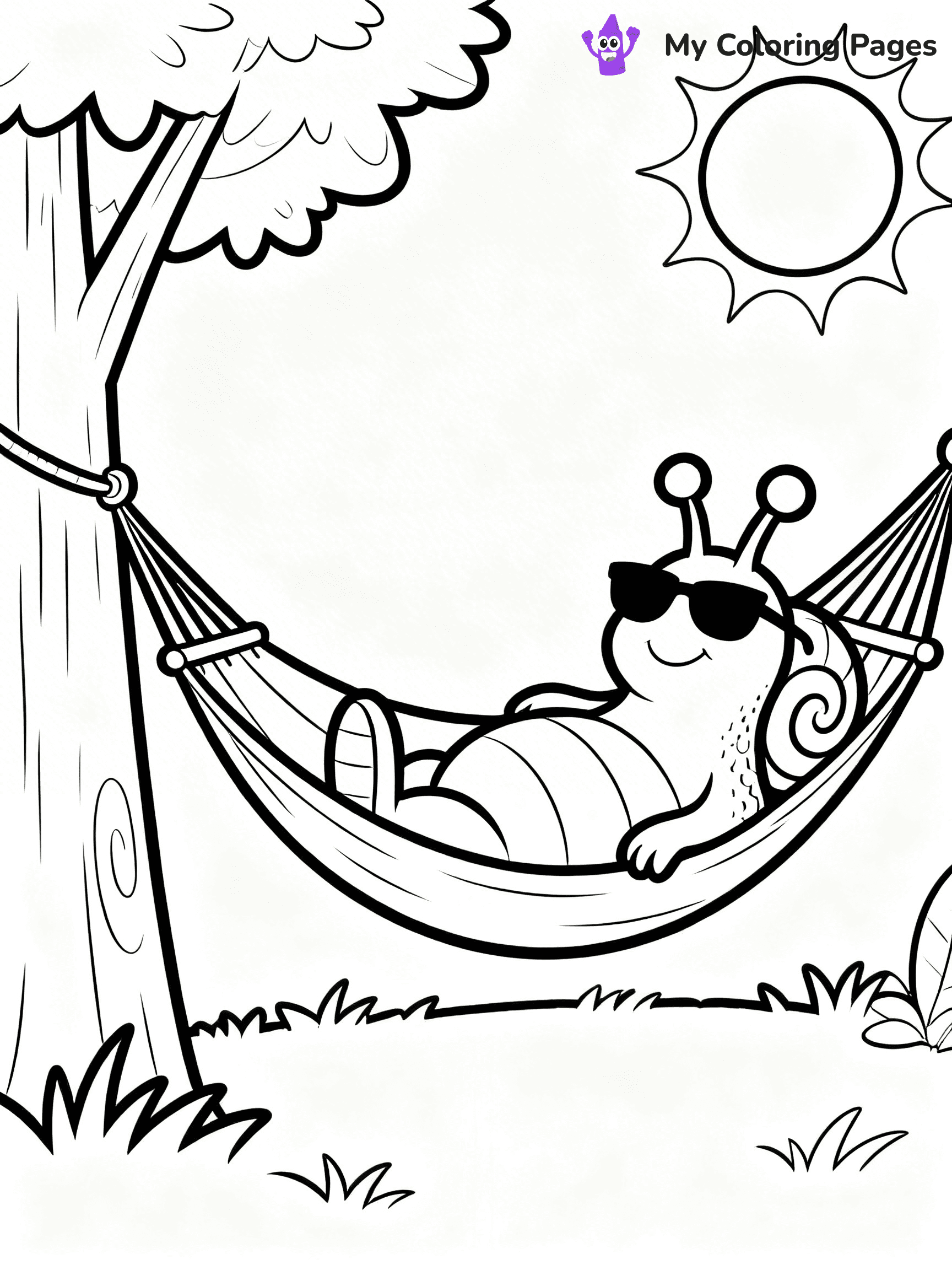 Snail Coloring Pages - 15