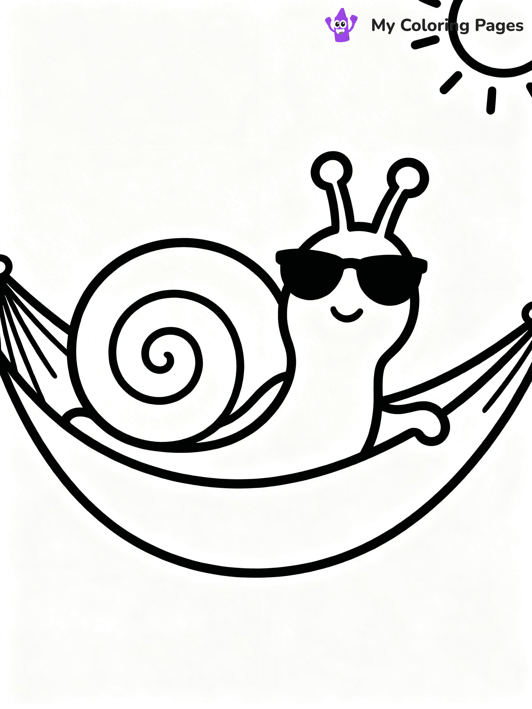 Snail Coloring Pages - 14