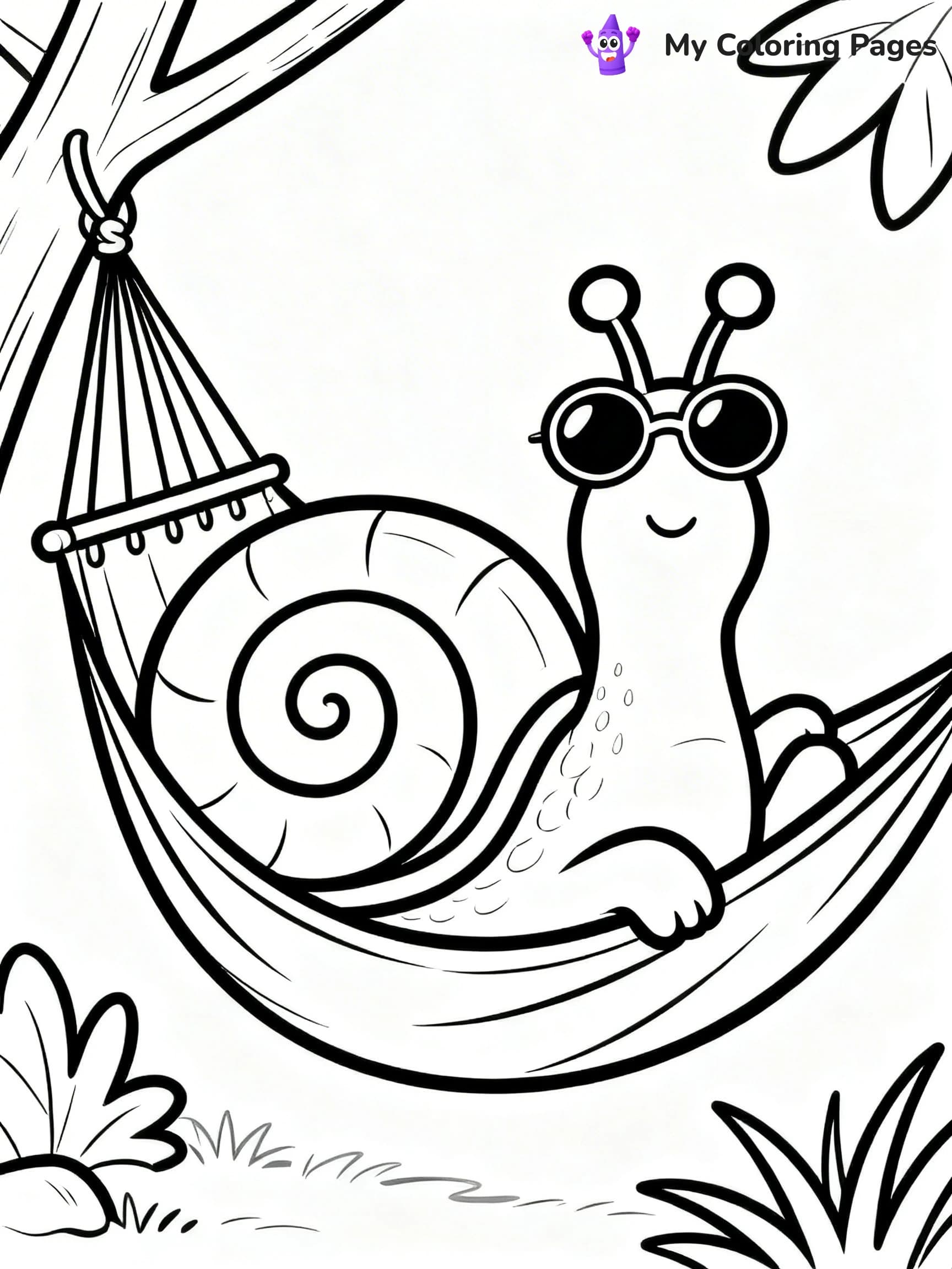 Snail Coloring Pages - 10