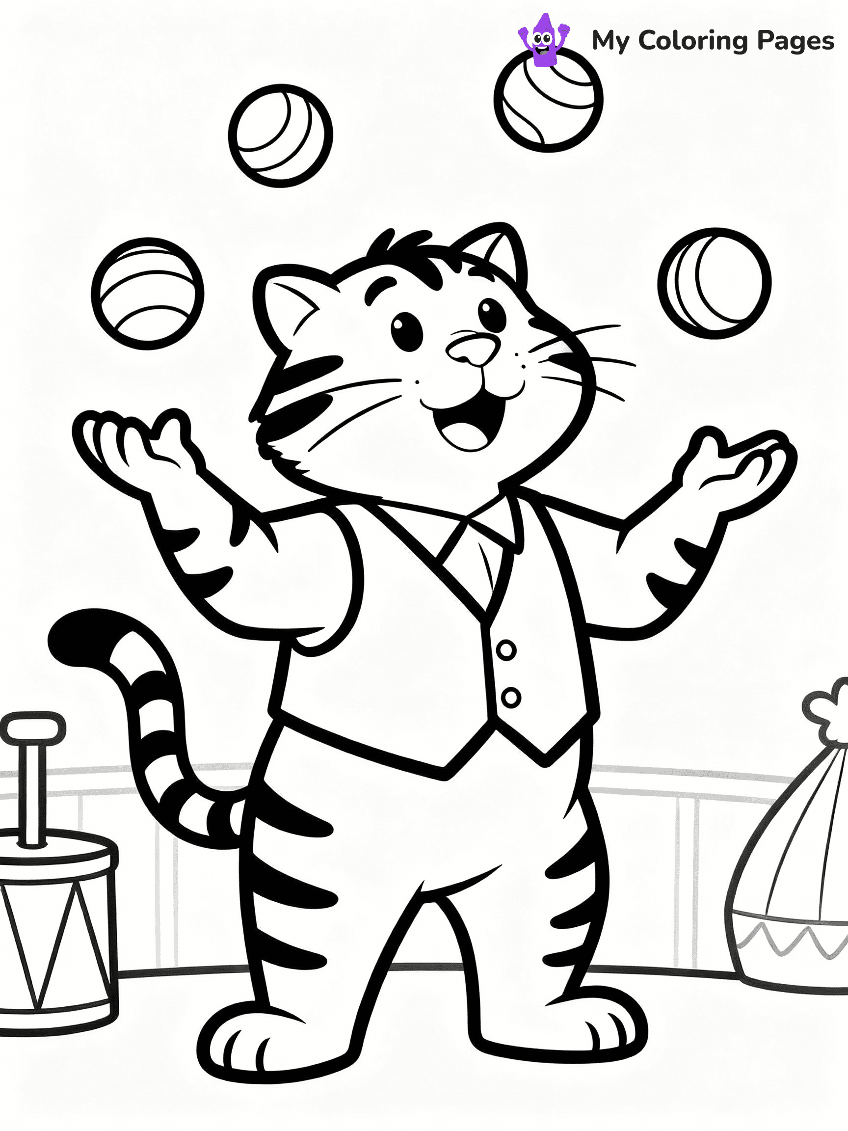 Chuck E Cheese Coloring Pages - 16