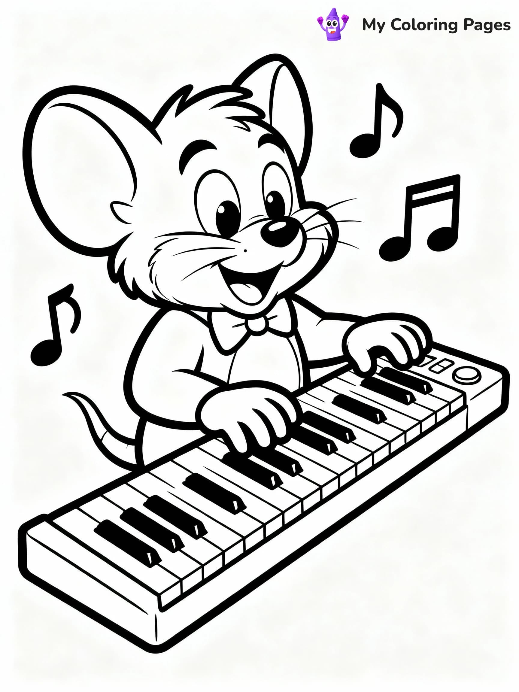 Chuck E Cheese Coloring Pages - 12