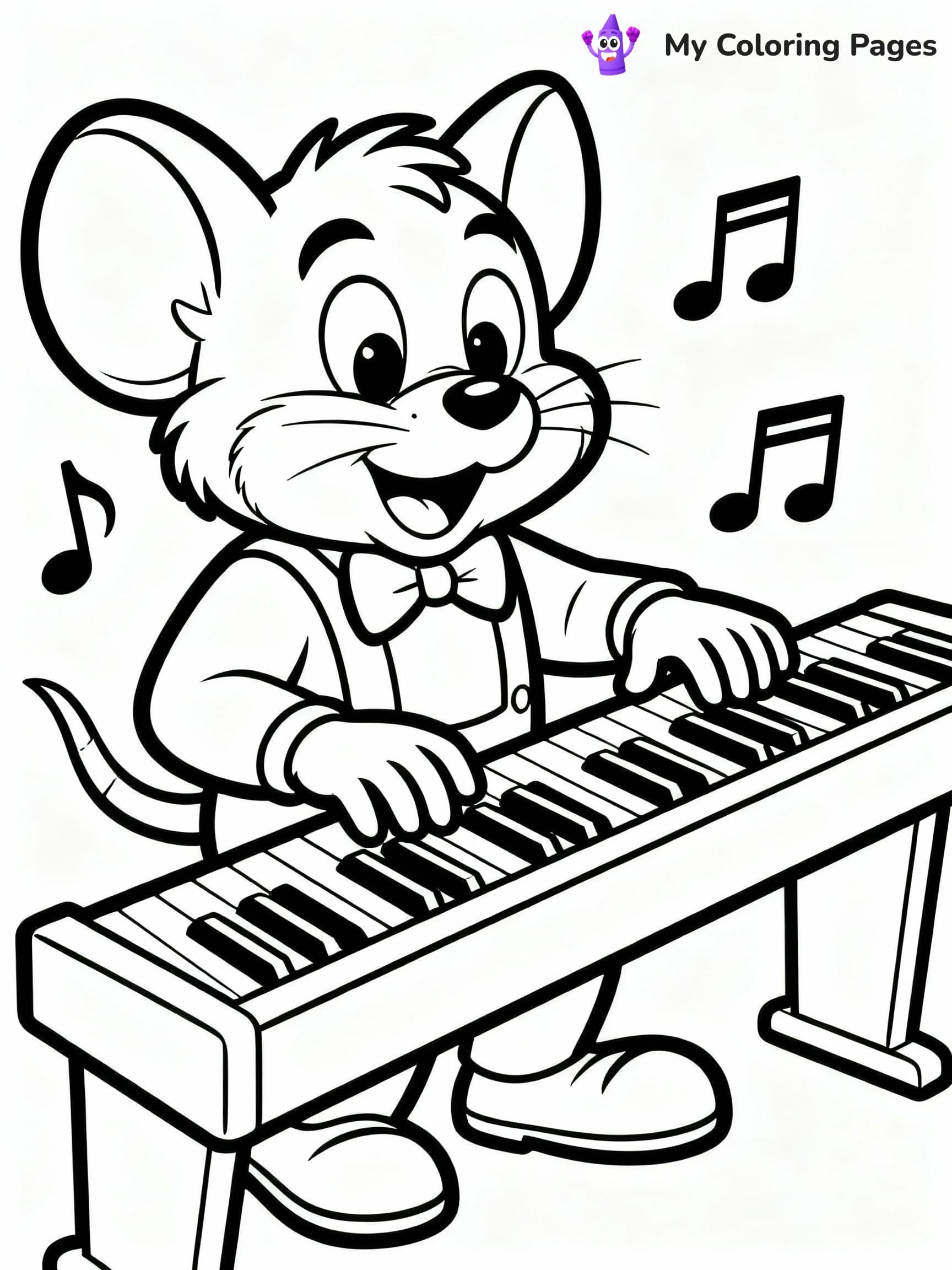 Chuck E Cheese Coloring Pages - 10