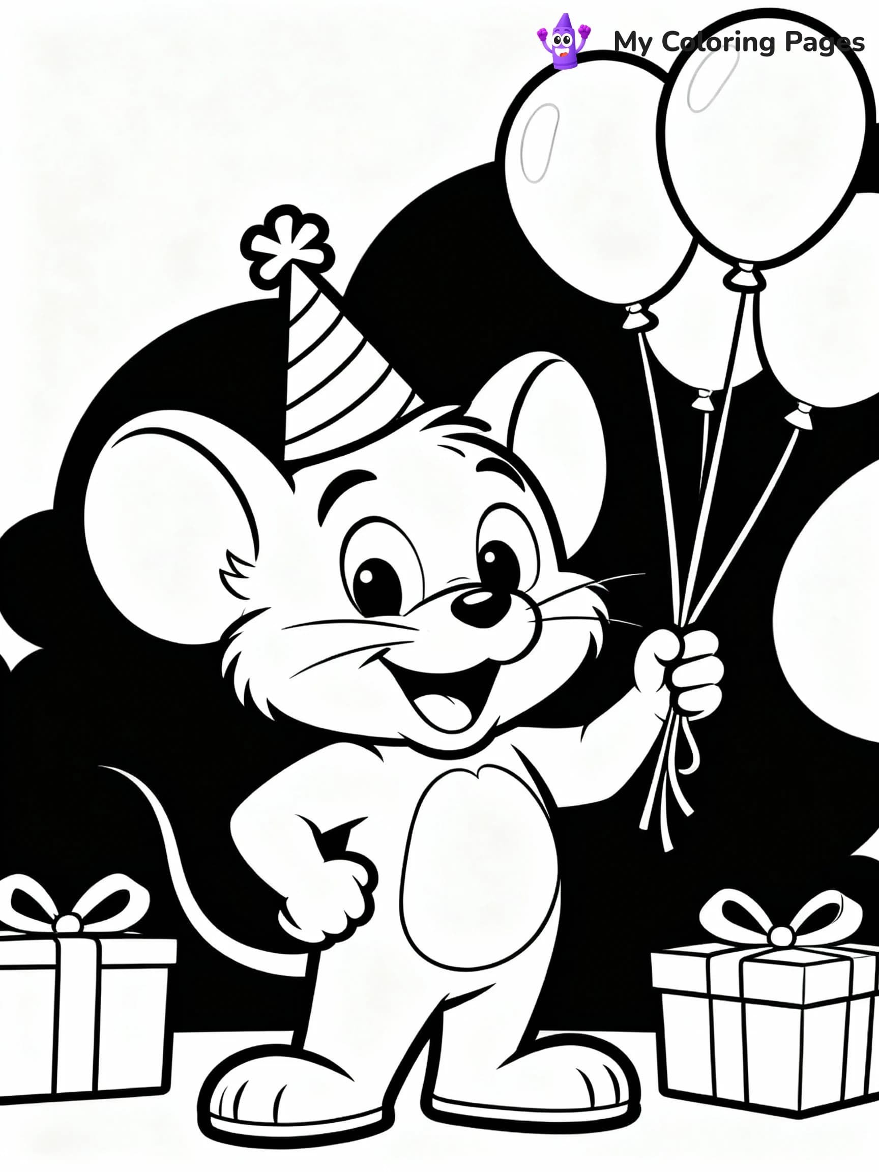 Chuck E Cheese Coloring Pages - 6