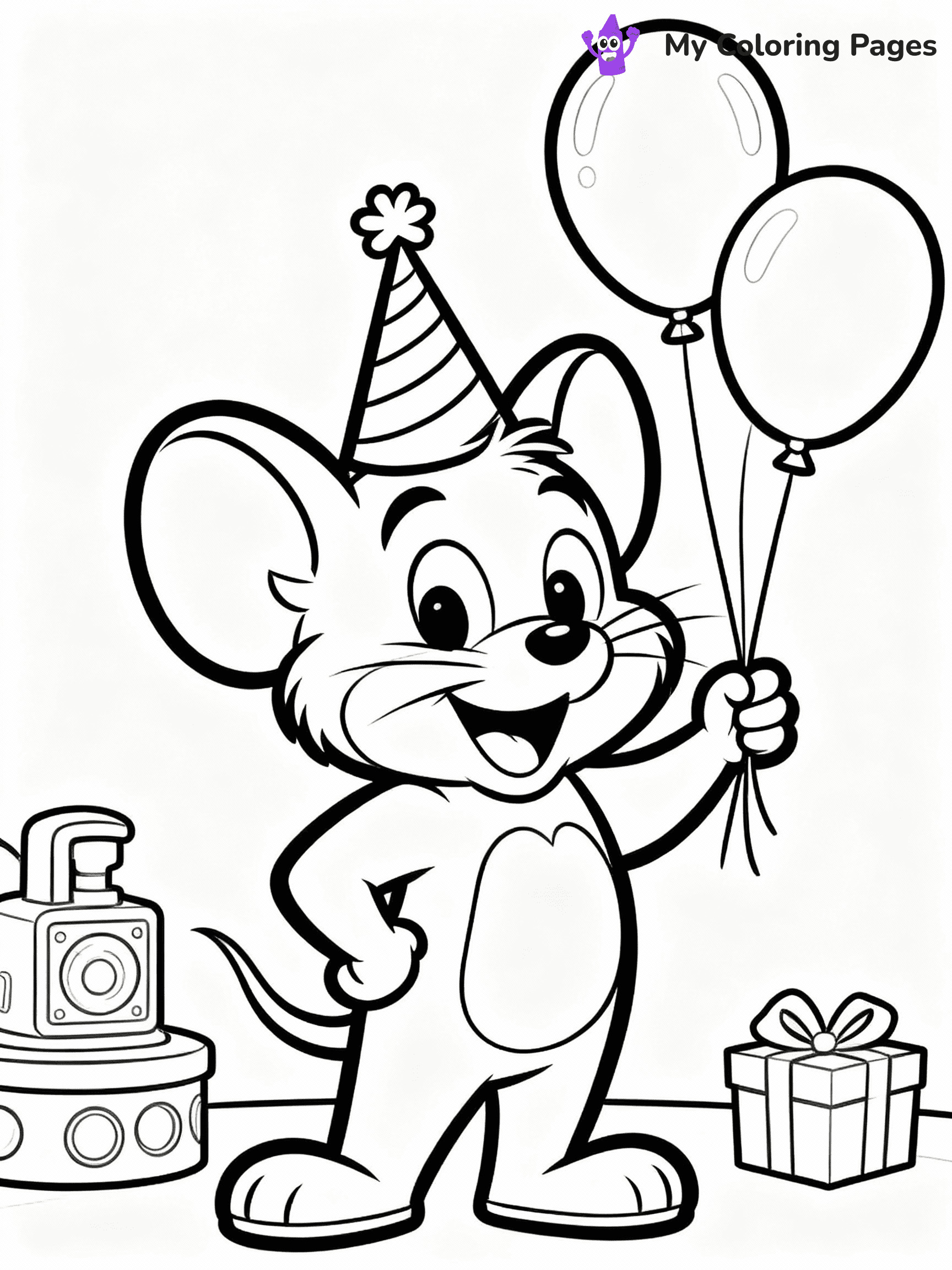 Chuck E Cheese Coloring Pages - 5