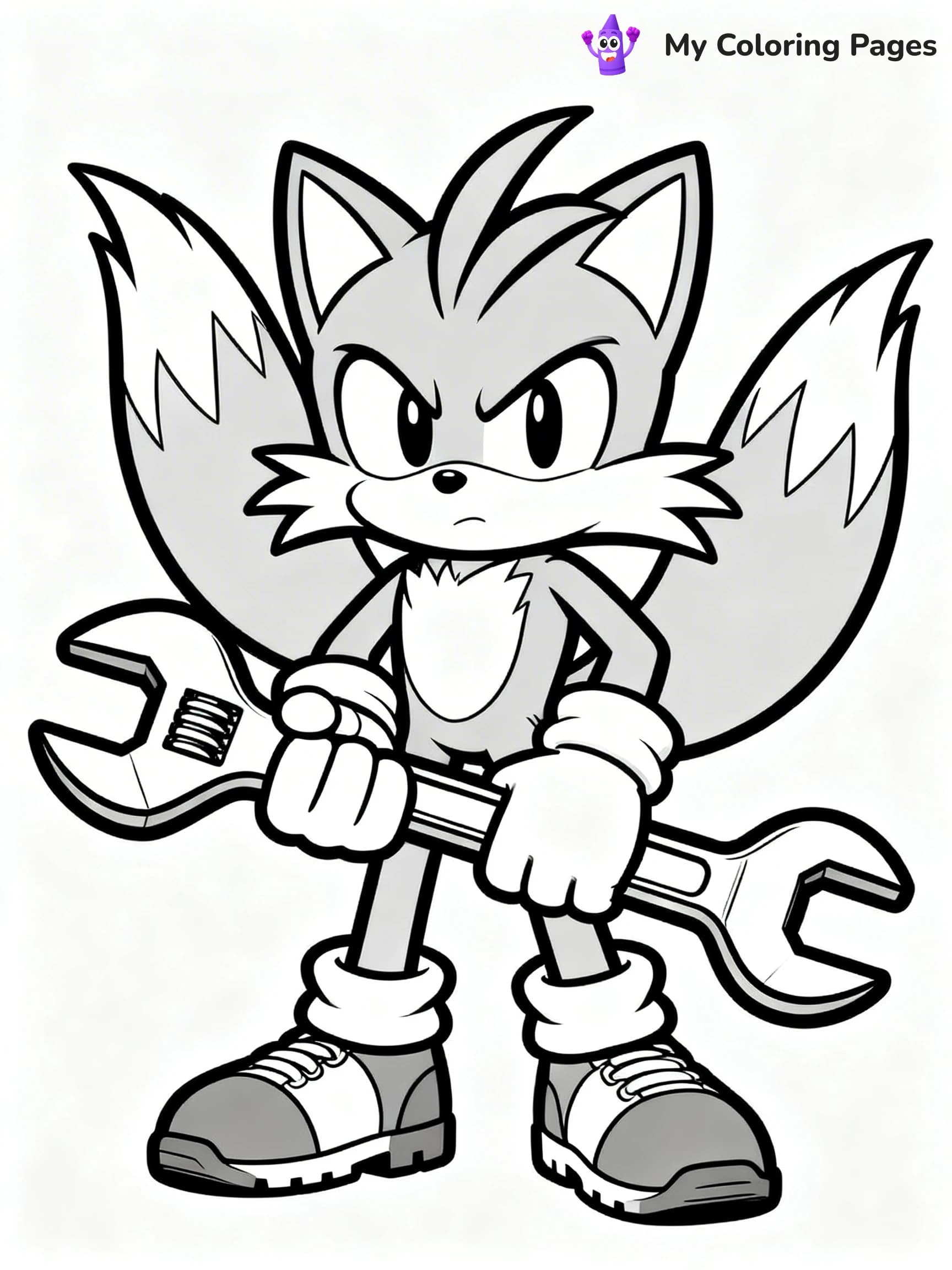 Hyper Sonic Coloring Pages - 5