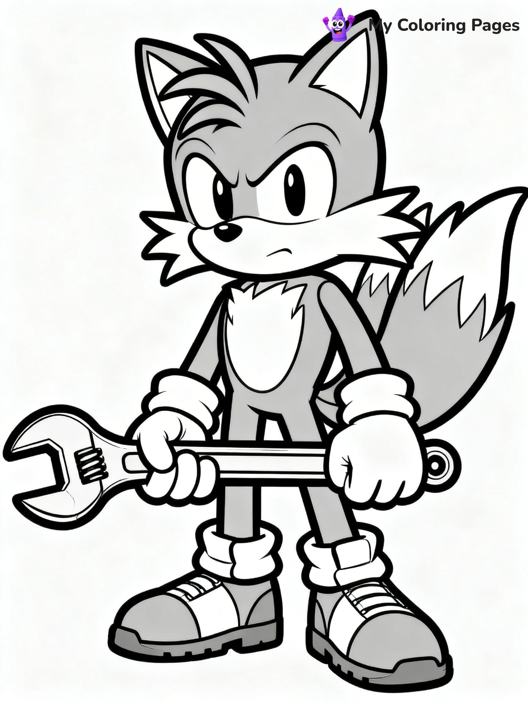 Hyper Sonic Coloring Pages - 3