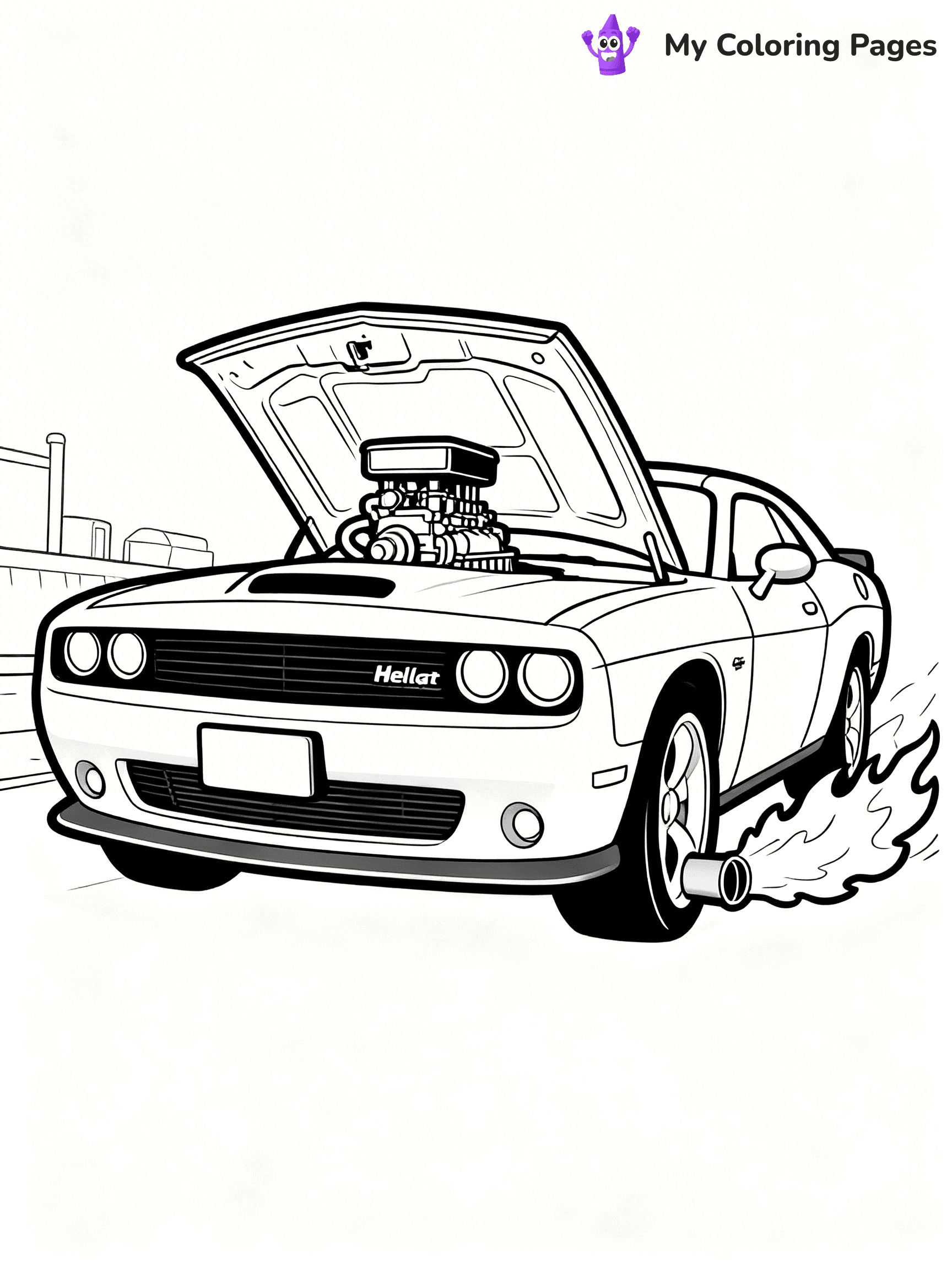 Hellcat Coloring Pages - 22