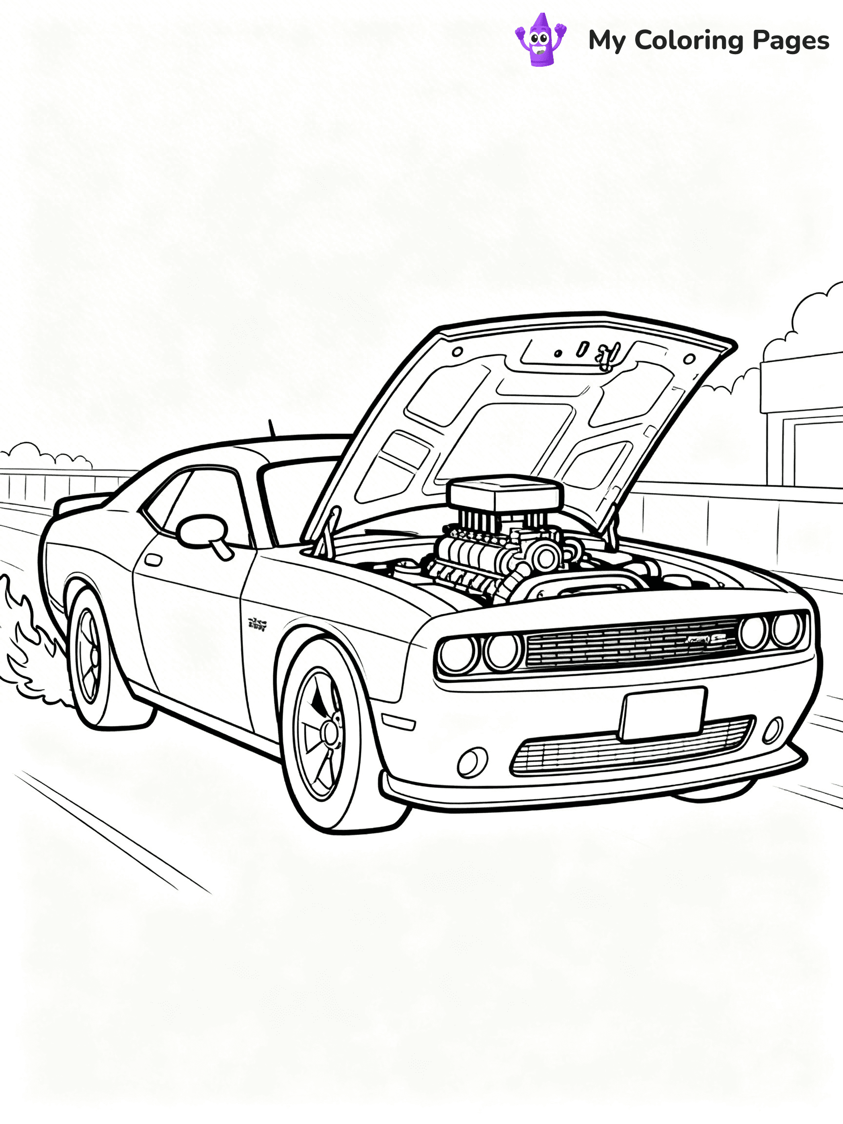 Hellcat Coloring Pages - 21