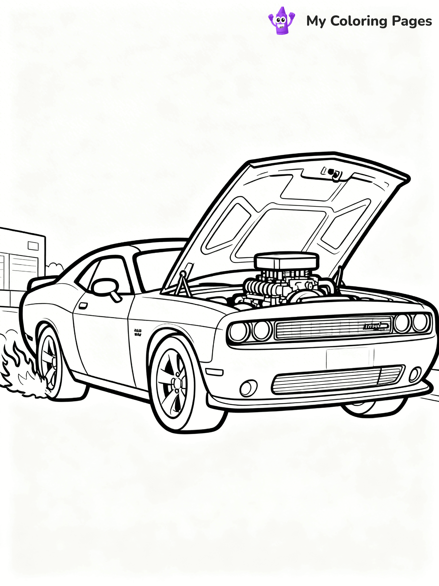 Hellcat Coloring Pages - 20