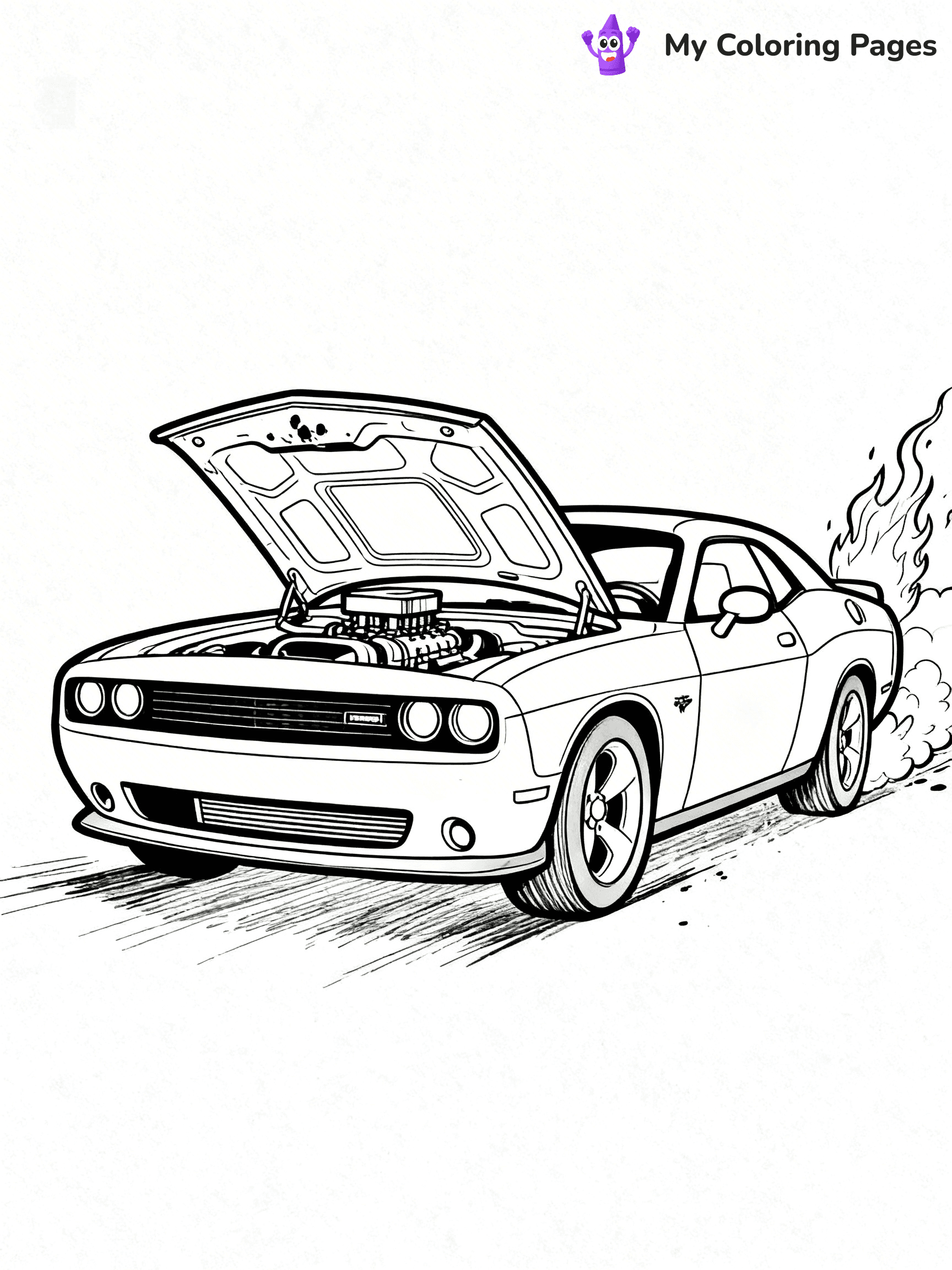 Hellcat Coloring Pages - 18