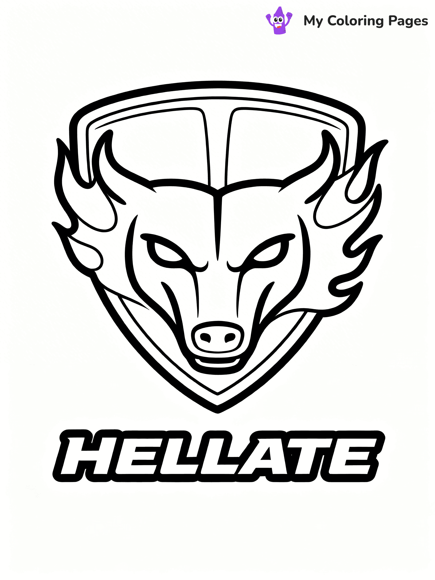 Hellcat Coloring Pages - 17