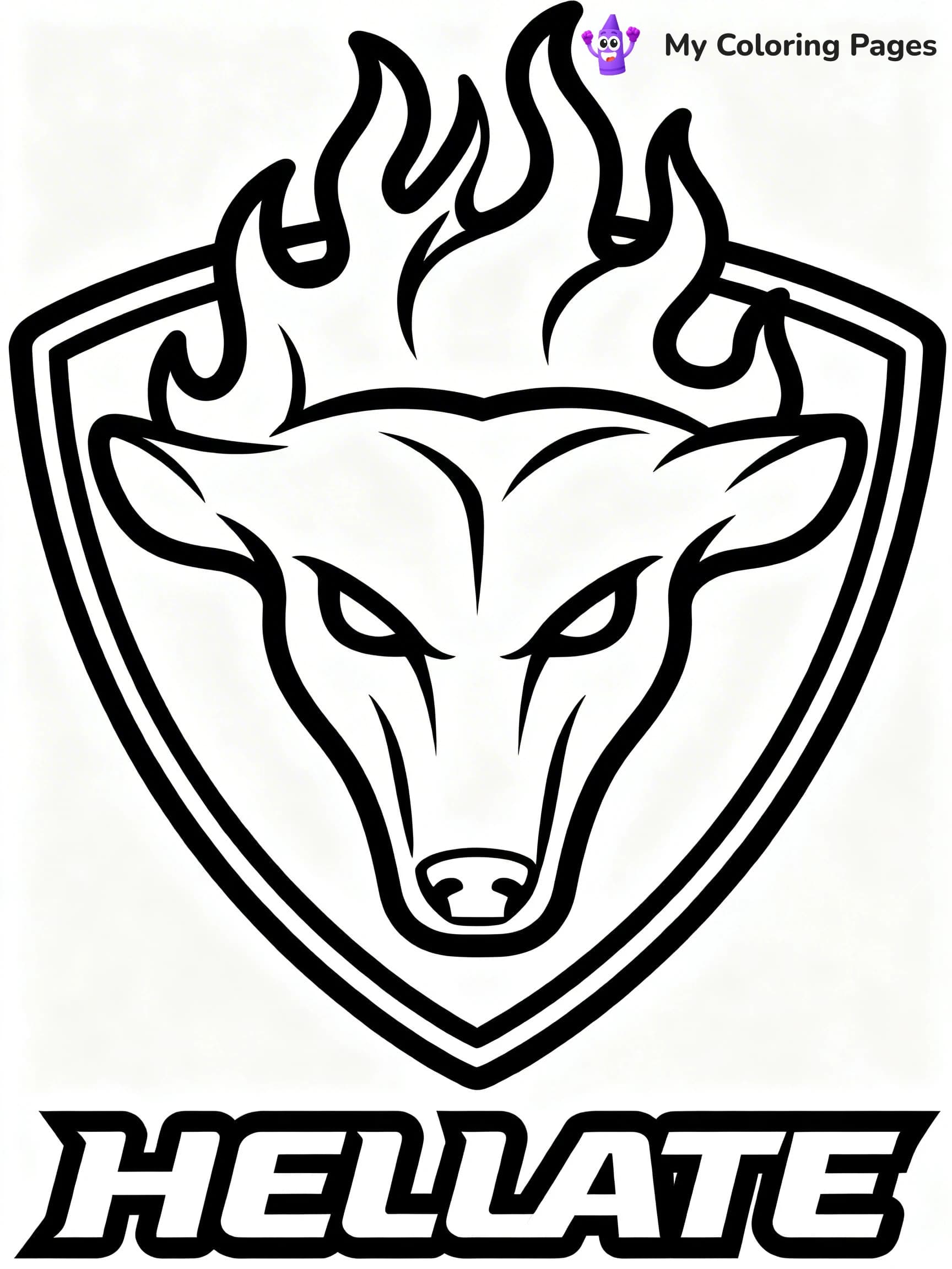 Hellcat Coloring Pages - 16