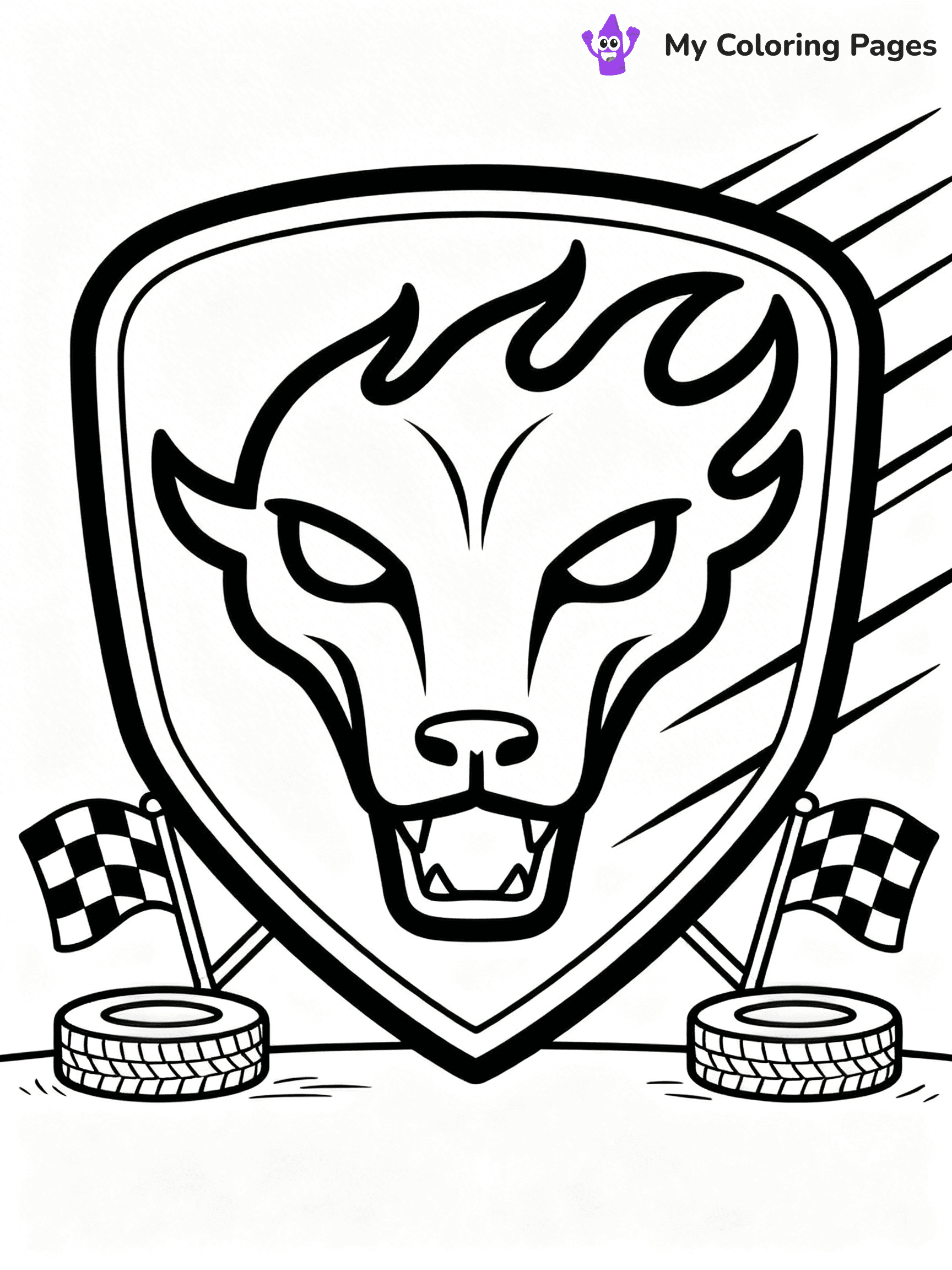 Hellcat Coloring Pages - 14