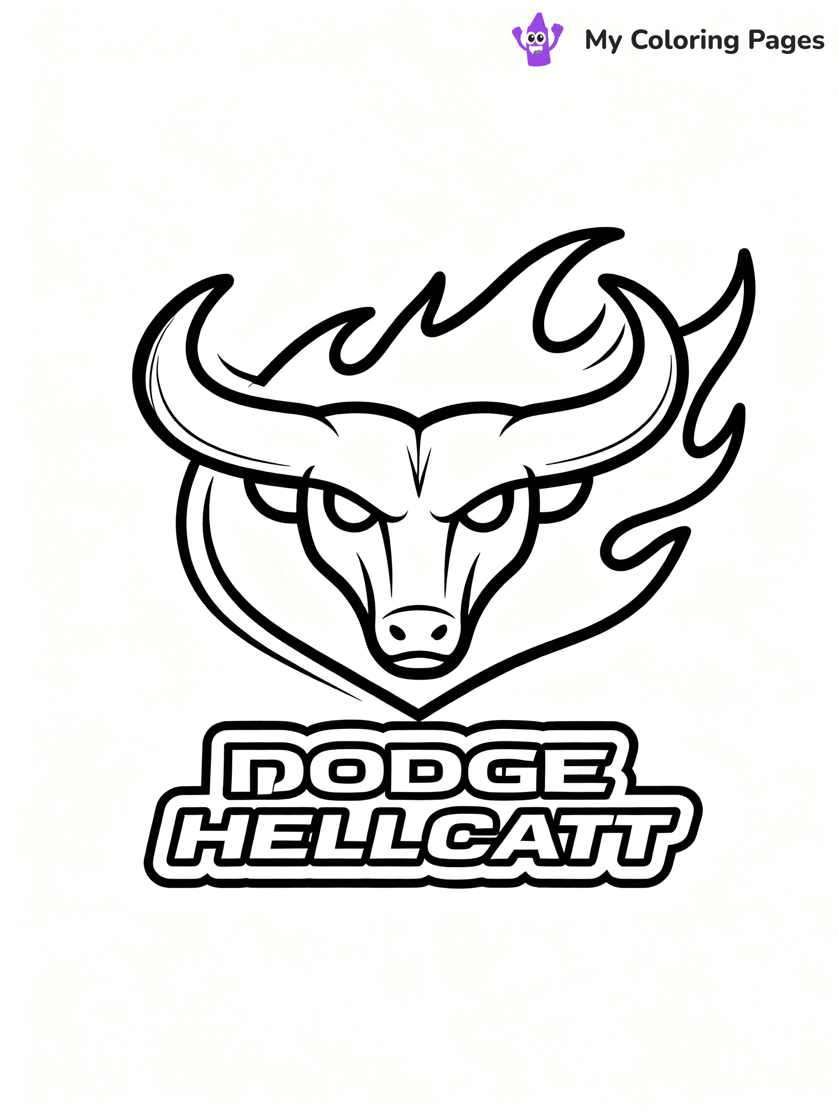 Hellcat Coloring Pages - 12